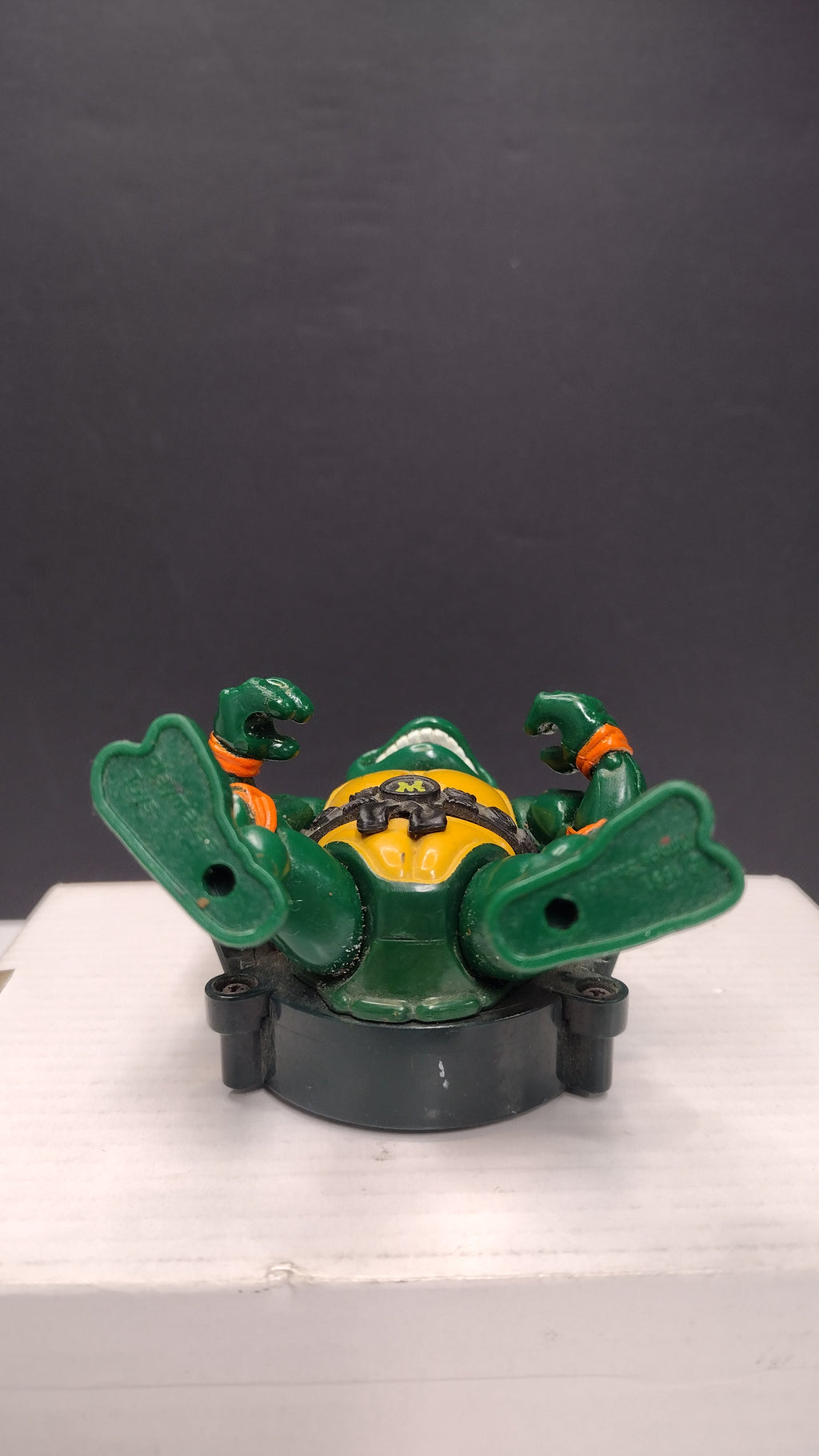 Vintage 1991 Playmates TMNT Talkin' Michelangelo Action Figure (Incomplete / Loose)