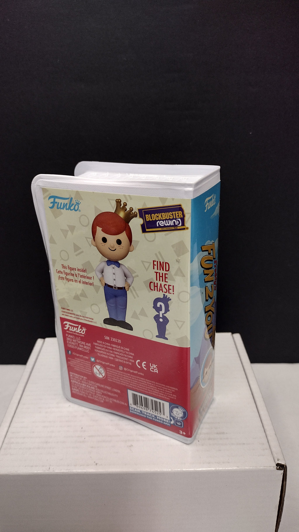 Funko Blockbuster Rewind – Freddy Funko (Travel Edition) Vinyl Figure Lot • San Diego Comic-Con (SDCC) 2023 Exclusive