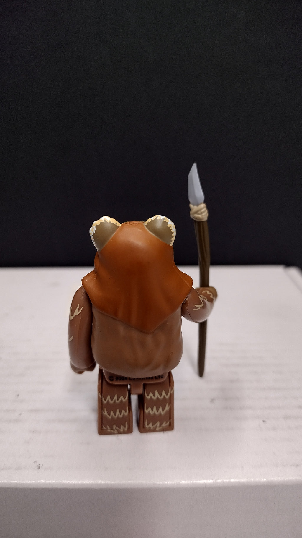 Authentic Star Wars x Medicom Toy: Kubrick Series 3 – Wicket the Ewok 100% Micro Figure with Spear • Tomy 2004