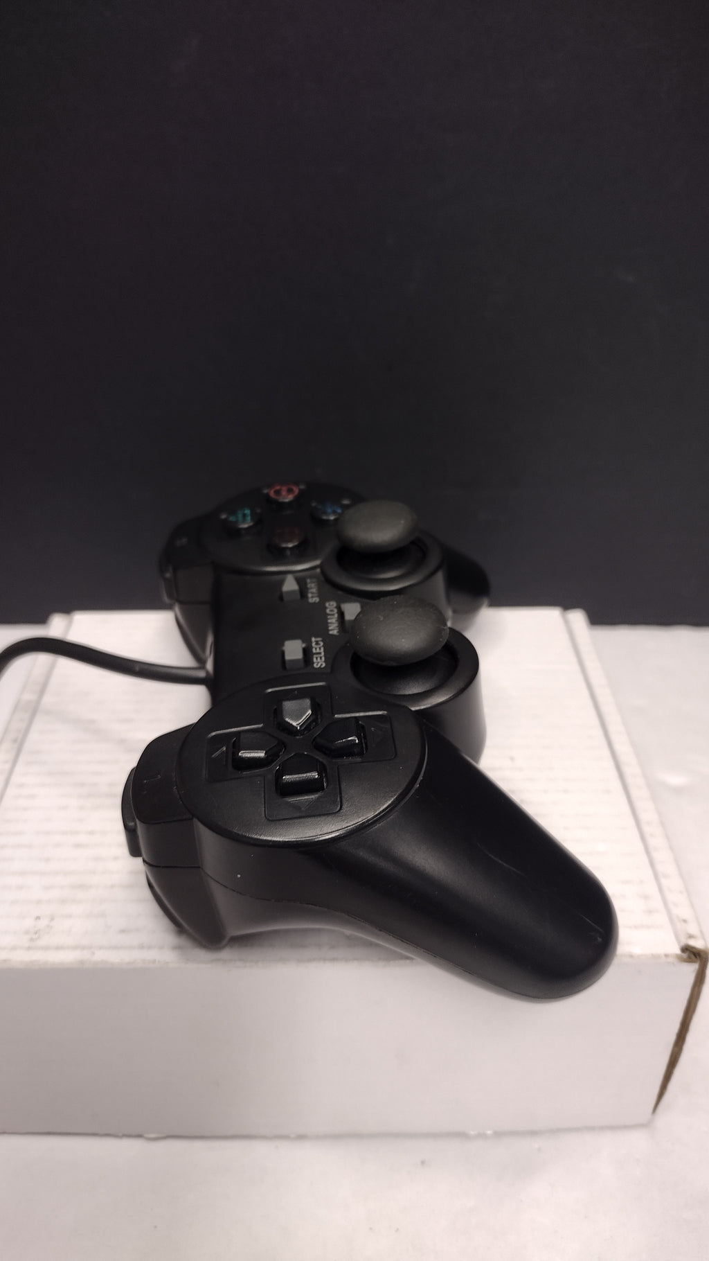 Sony PlayStation 2- 3rd Party Analog Controller 2- Black- Tested
