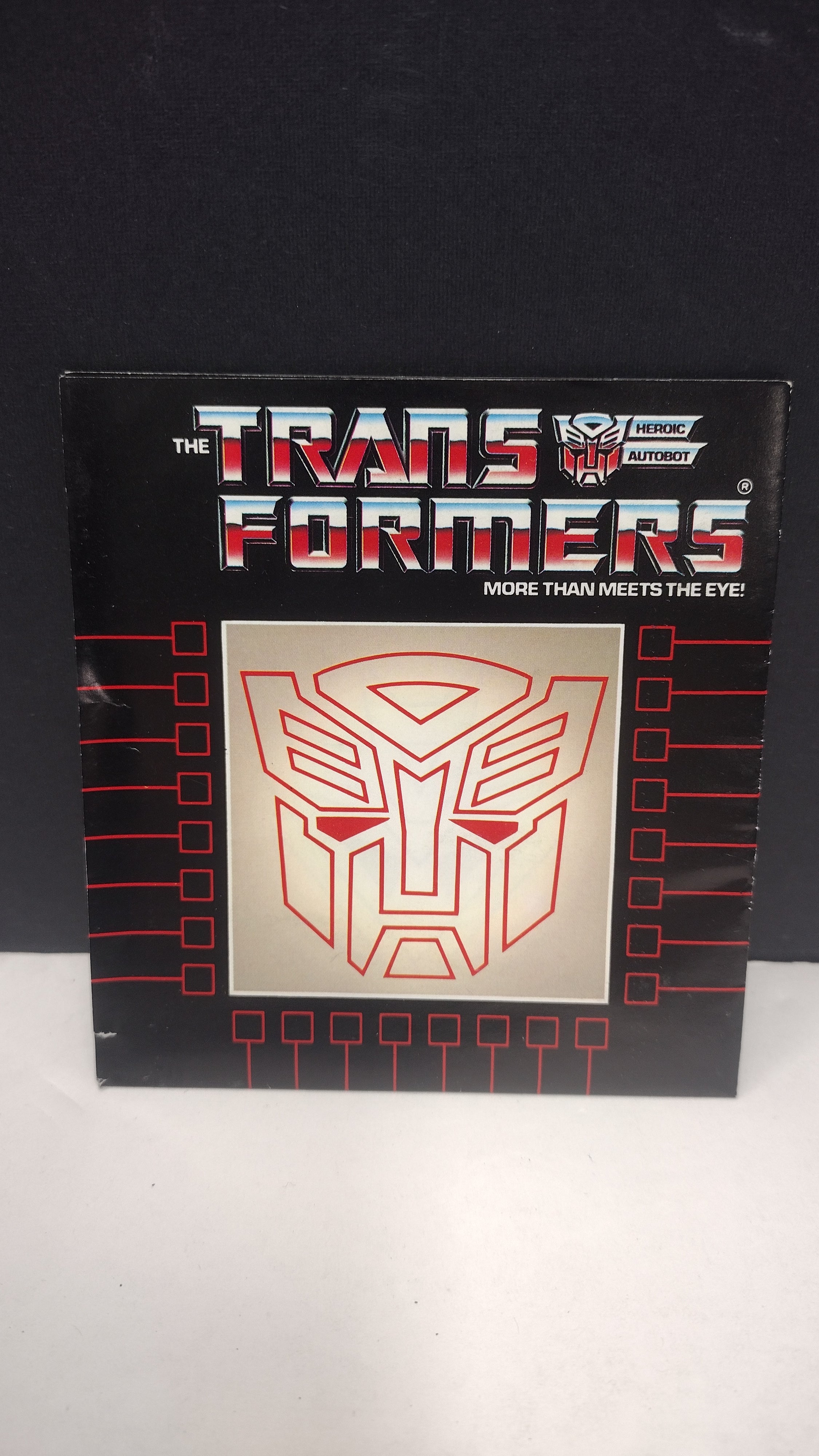 Vintage Original G1 Transformers Inserts Lot: 1984-1986