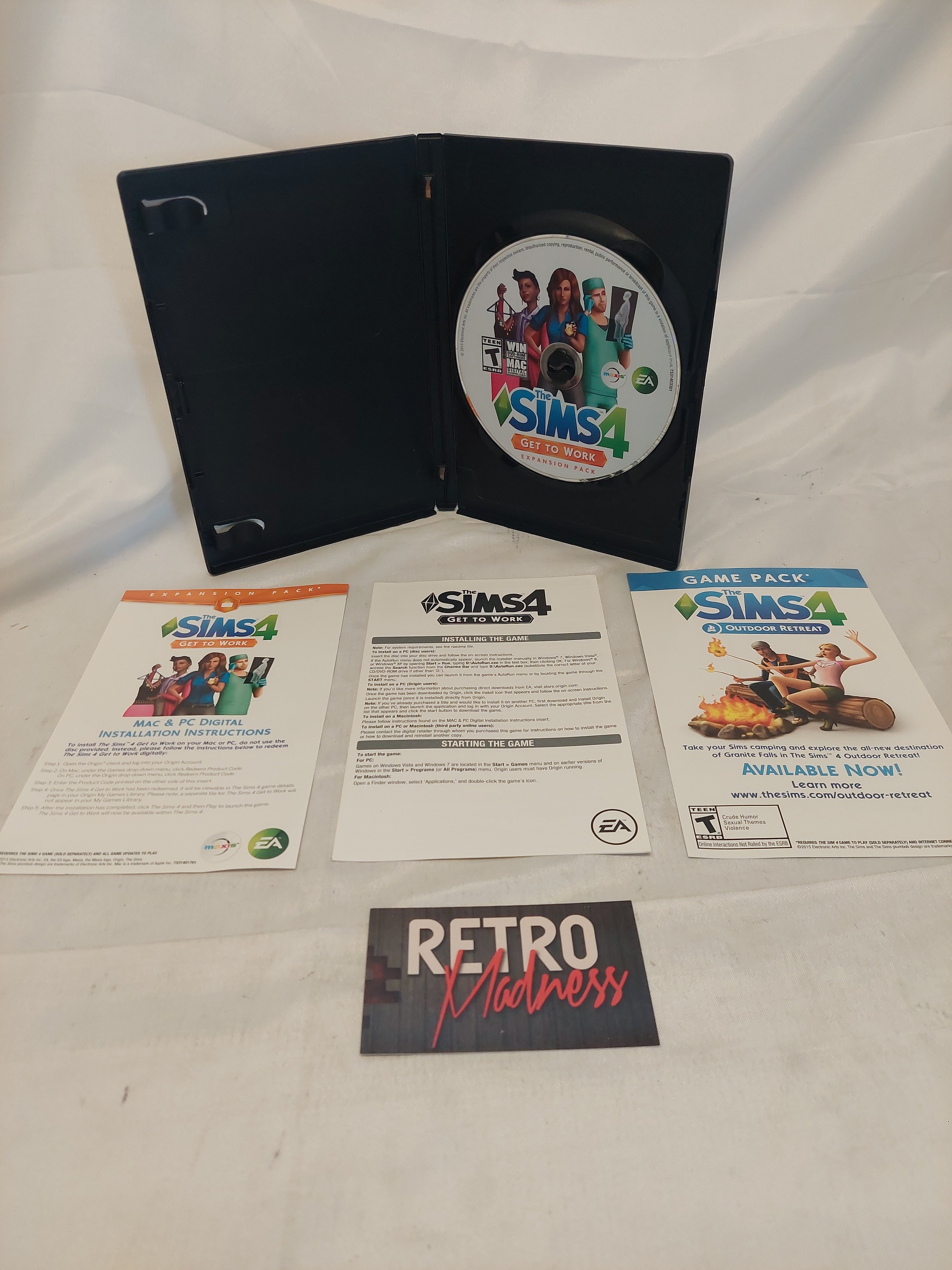 The Sims 4 Get to Work Expansion Pack PC