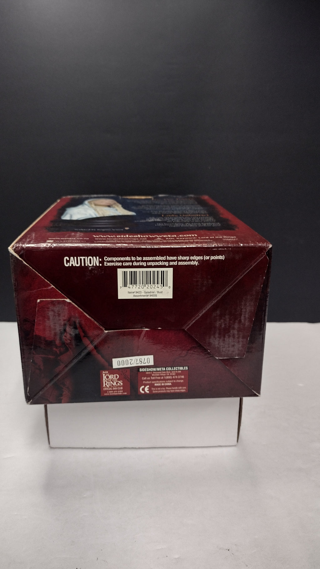 Sideshow Weta Galadriel Mini-Bust #1173/2000 Boxed Unsealed