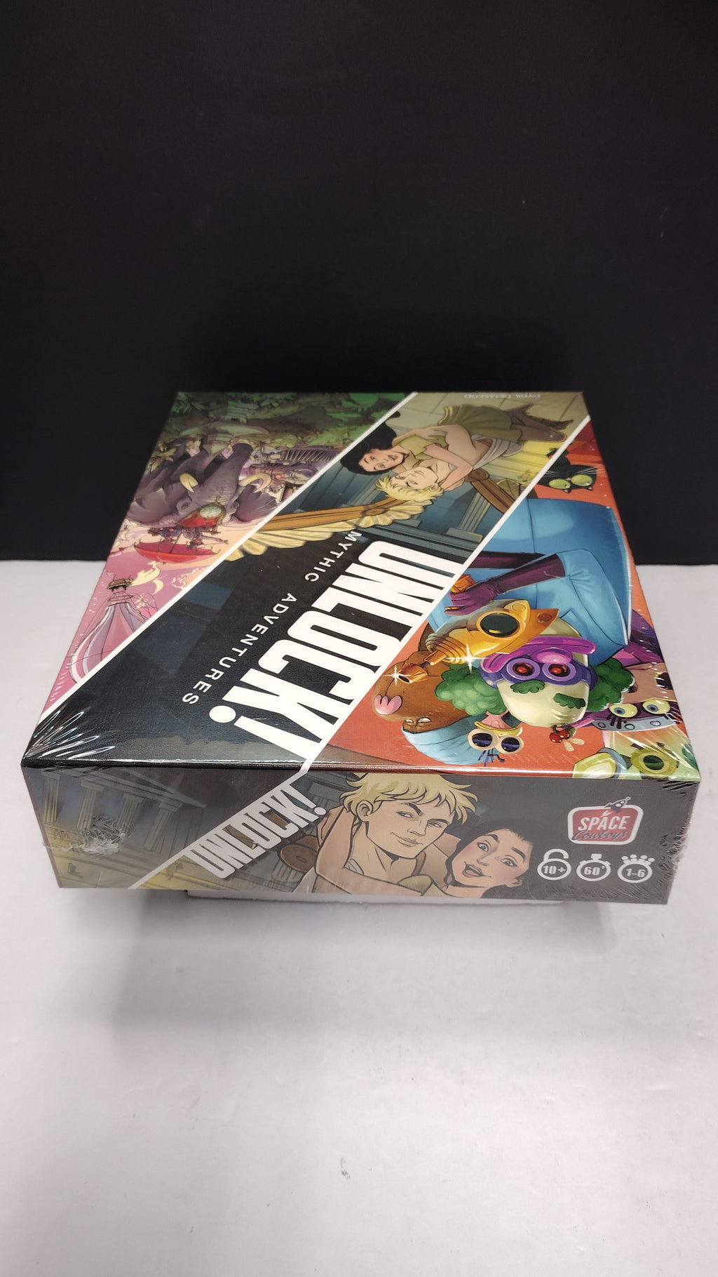 Unlock! Mythic Adventures Escape Room Board Game 3-in-1 Box Set New Sealed