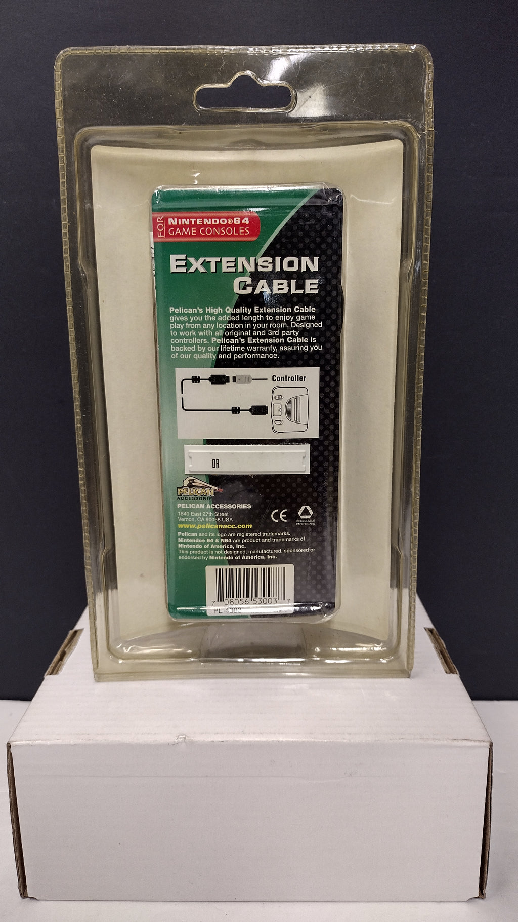 Pelican Accessories for the Nintendo 64 Extension Cable 6 FT