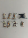 Vintage Star Wars Micro Collection Hoth Rebels and Snowtrooper Die-Cast Figures Lot