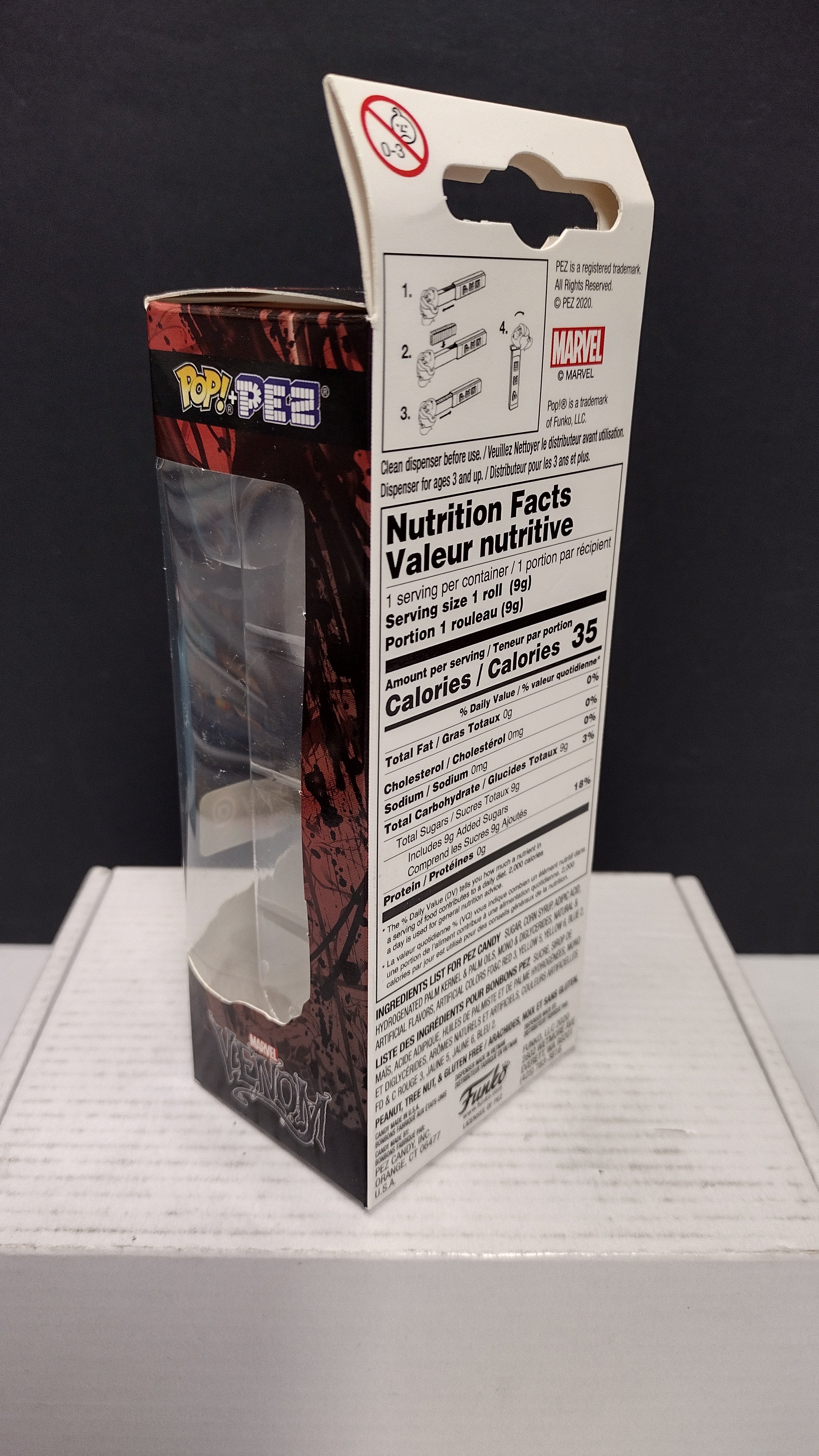 Funko POP! PEZ Marvel Venomized Silver Surfer Candy Dispenser (GameStop Exclusive - Brand New Sealed)