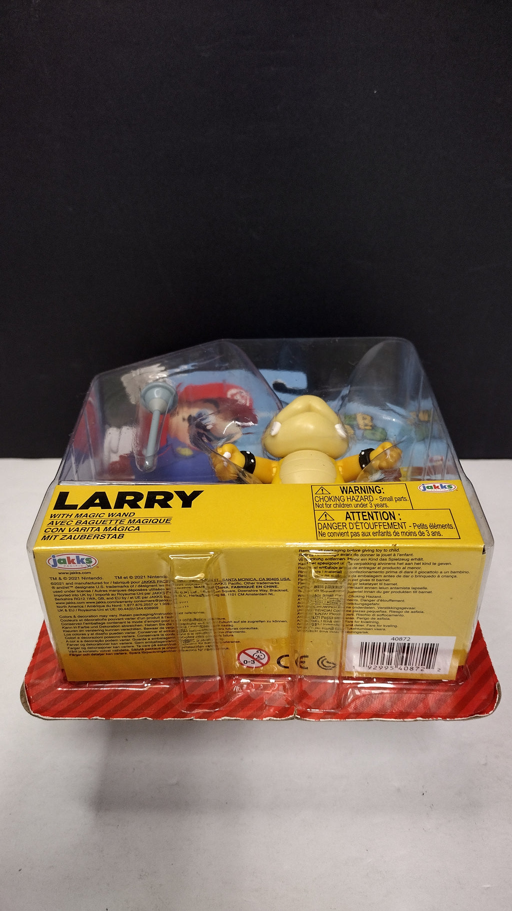 JAKKS Pacific World of Nintendo 4" Larry Koopa Action Figure with Wand