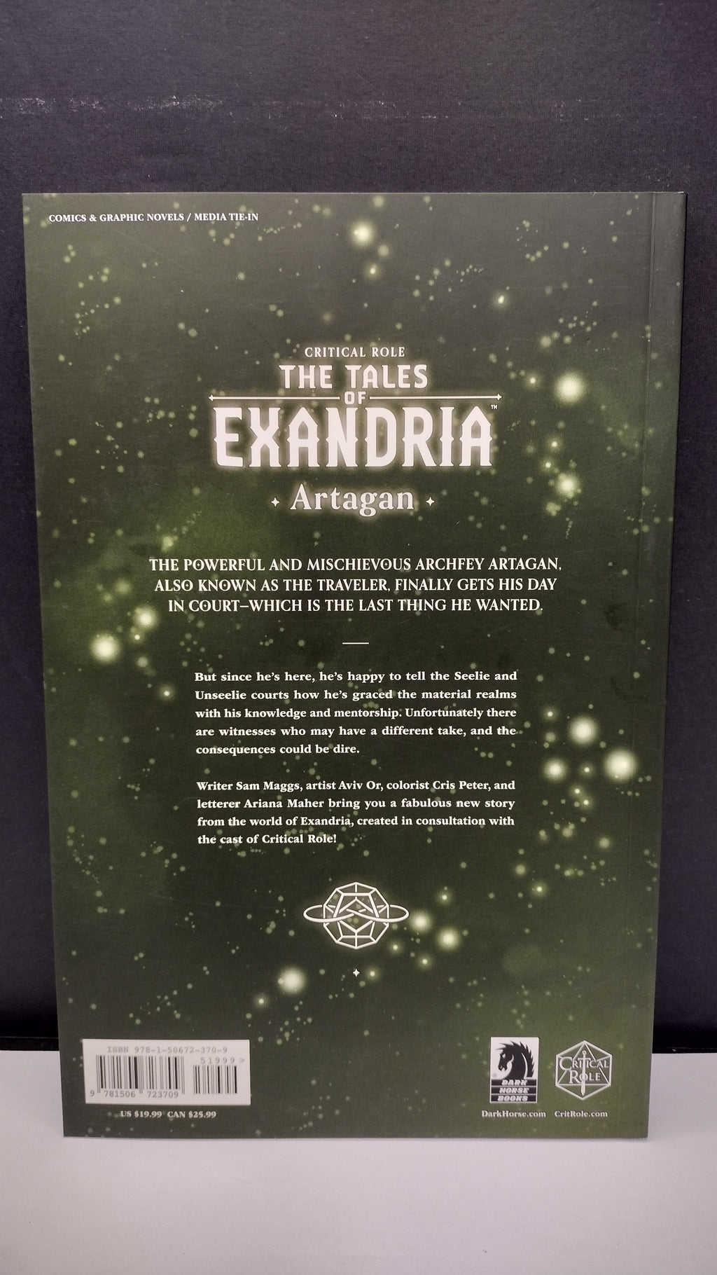 Critical Role: The Tales of Exandria Vol. 2: Artagan by Sam Maggs - Paperback