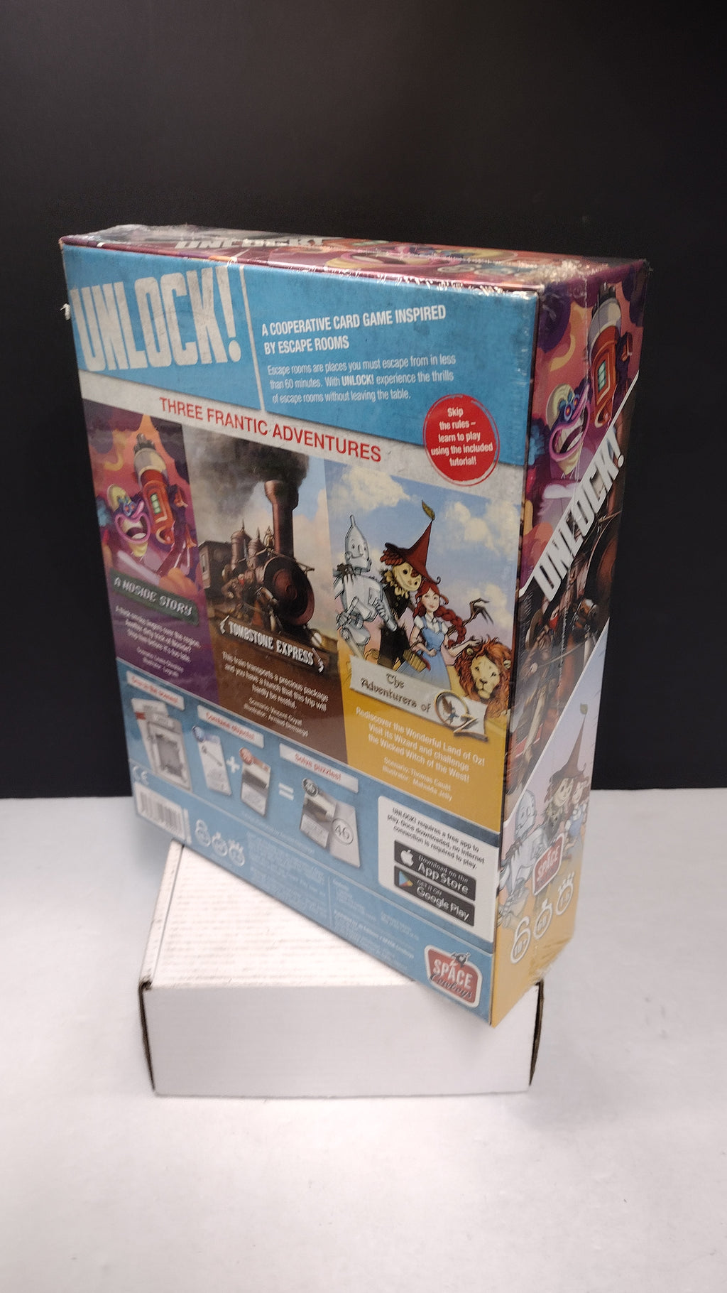 Unlock! Secret Adventures Escape Room Board Game 3-in-1 Box Set New Sealed