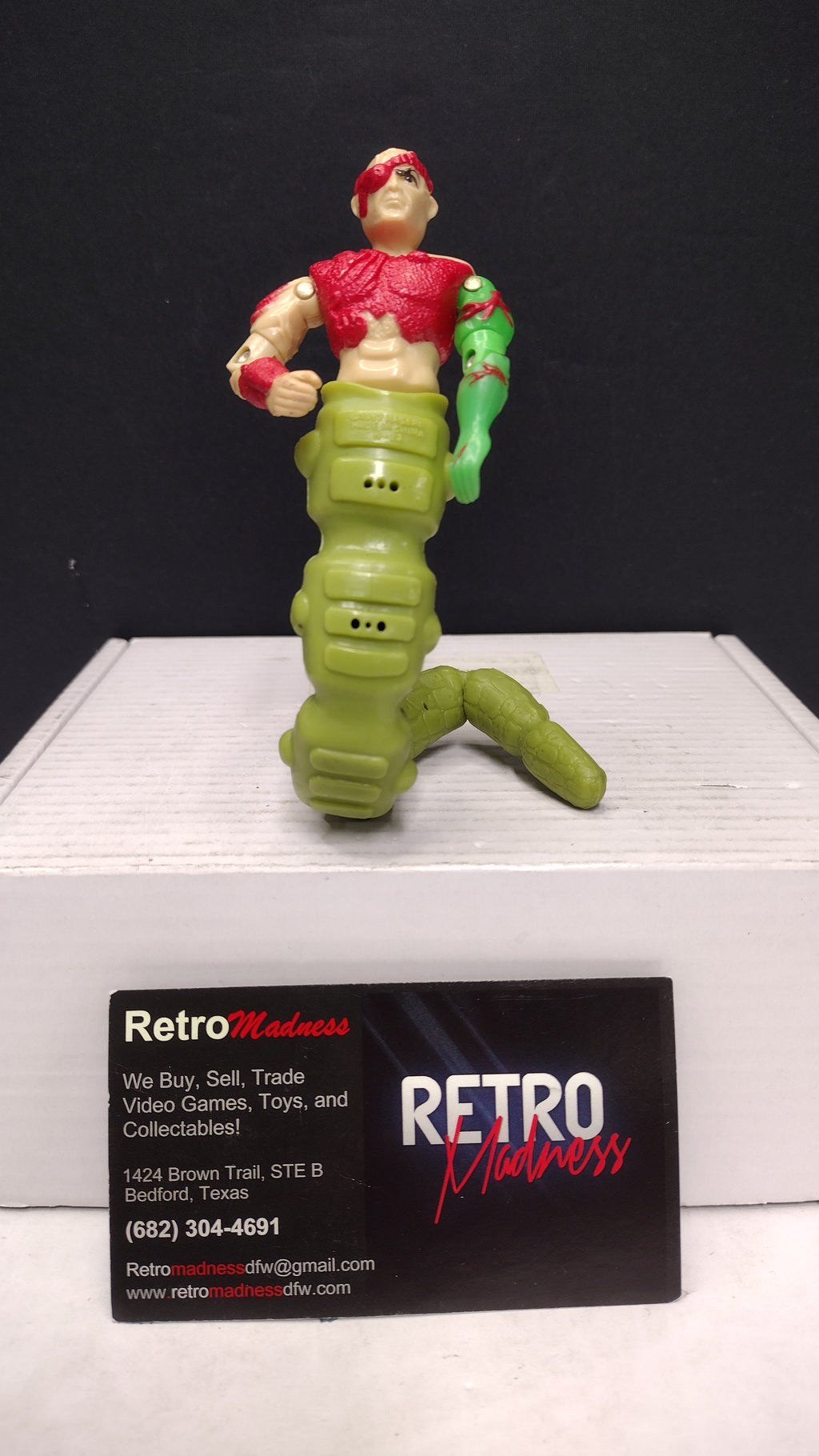 Vintage 1987 G.I. Joe Cobra-La Golobulus 8" Action Figure Hasbro