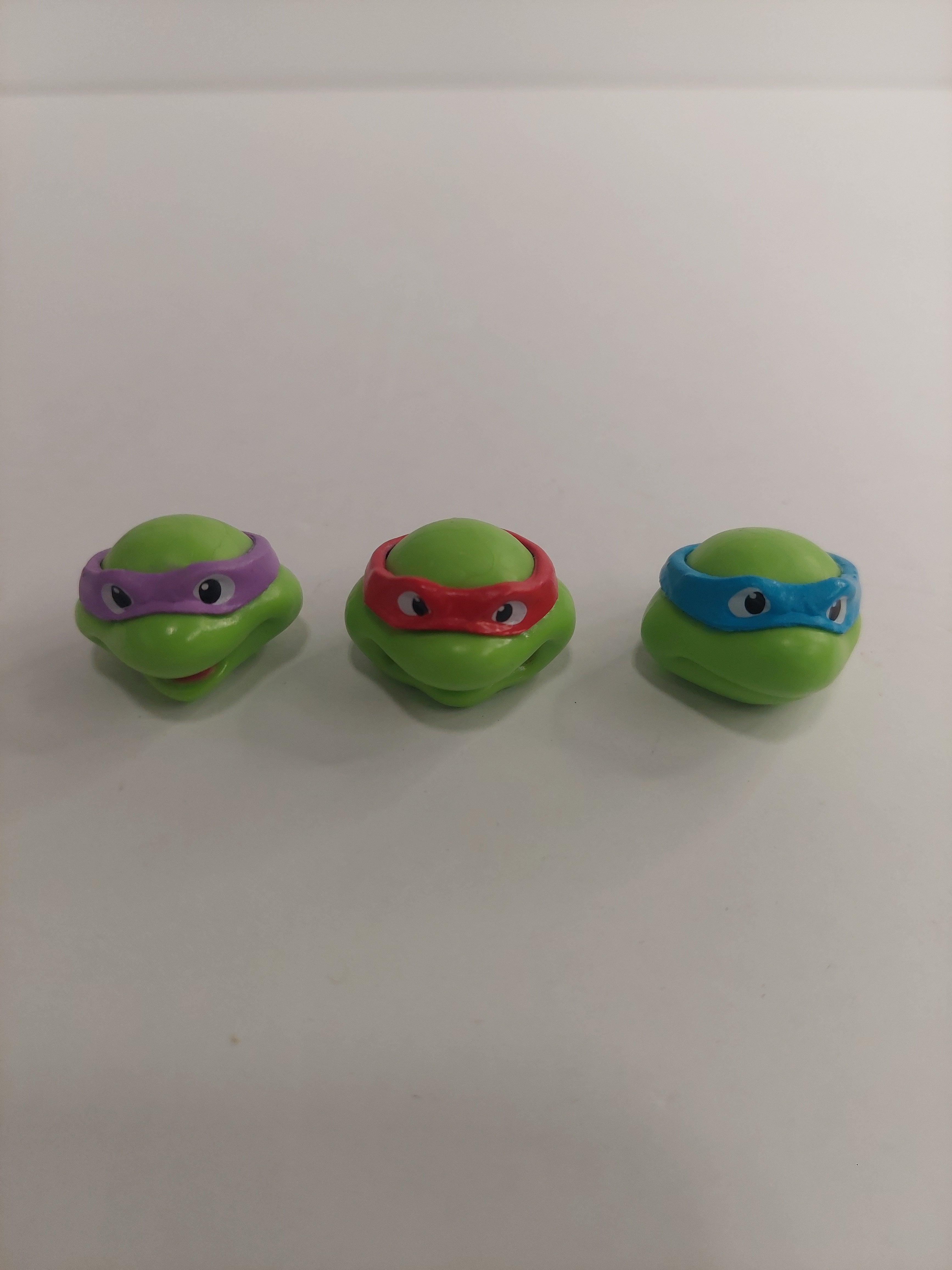 Teenage Mutant Ninja Turtles BST AXN Head Parts Lot