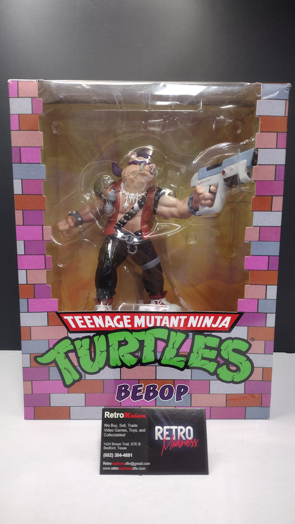 TMNT Bebop 1:8 Scale PVC Statue — PCS Collectibles (New/Sealed Box with Minor Top Wear)
