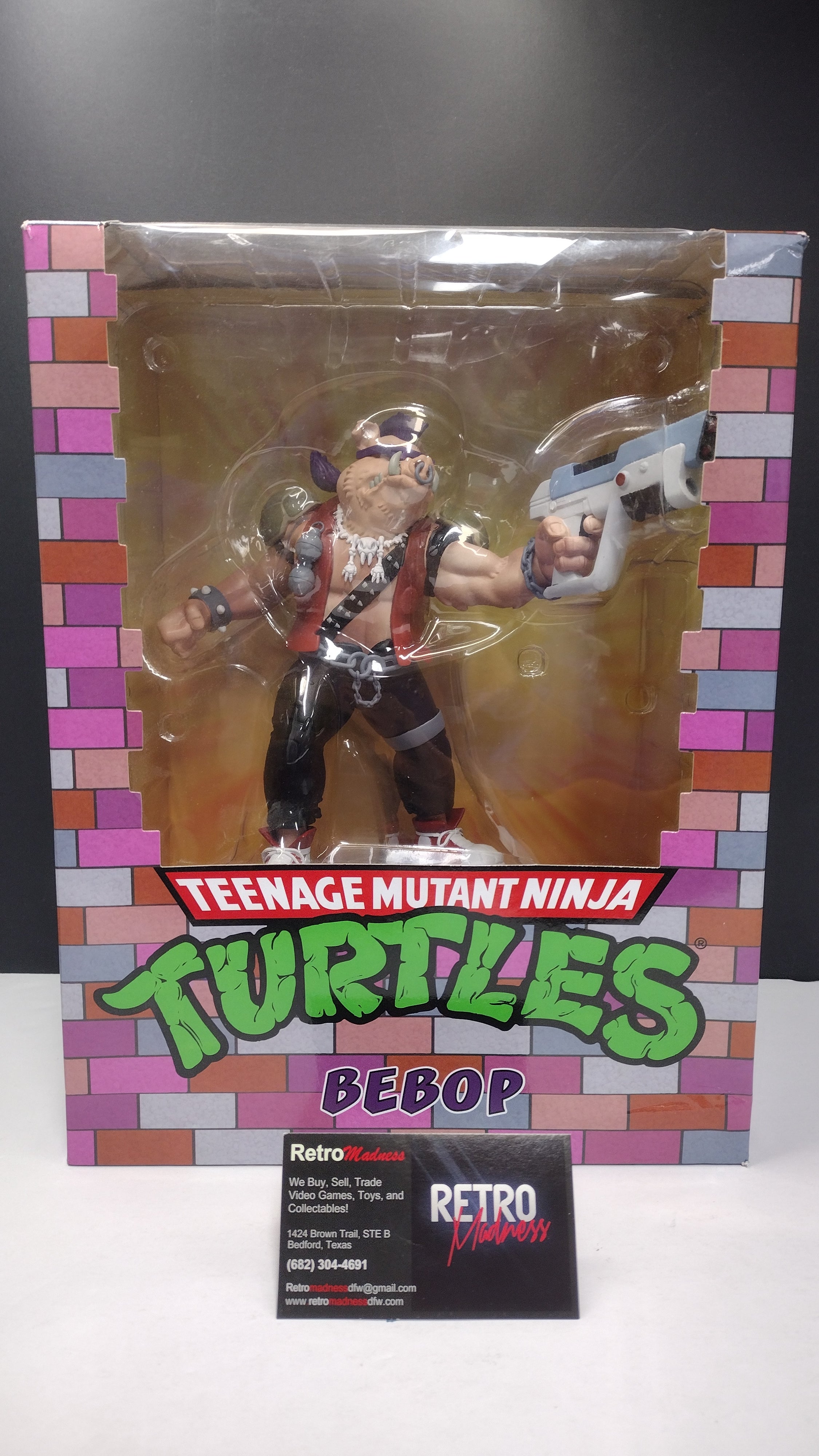 TMNT Bebop 1:8 Scale PVC Statue — PCS Collectibles (New/Sealed Box with Minor Top Wear)