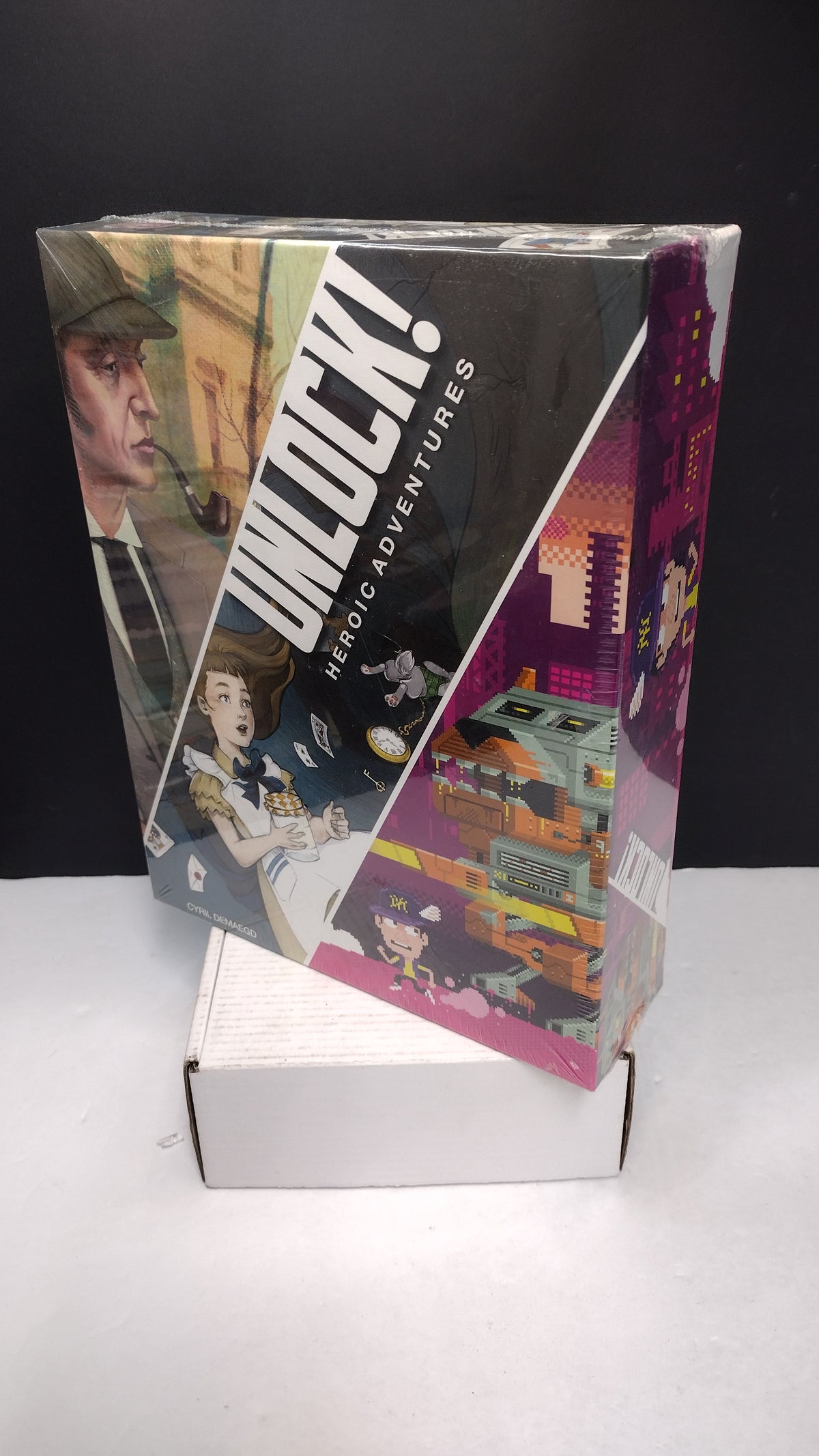 Unlock! Heroic Adventures Escape Room Board Game 3-in-1 Box Set New Sealed
