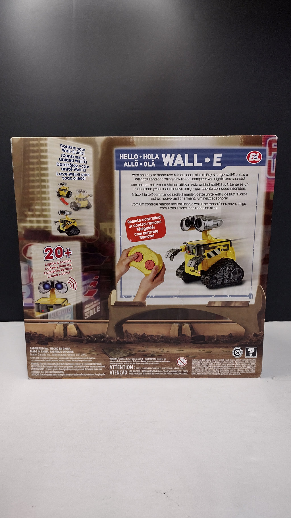 Hello Wall-E Disney Remote Control Robot With Box (Tested and Working)