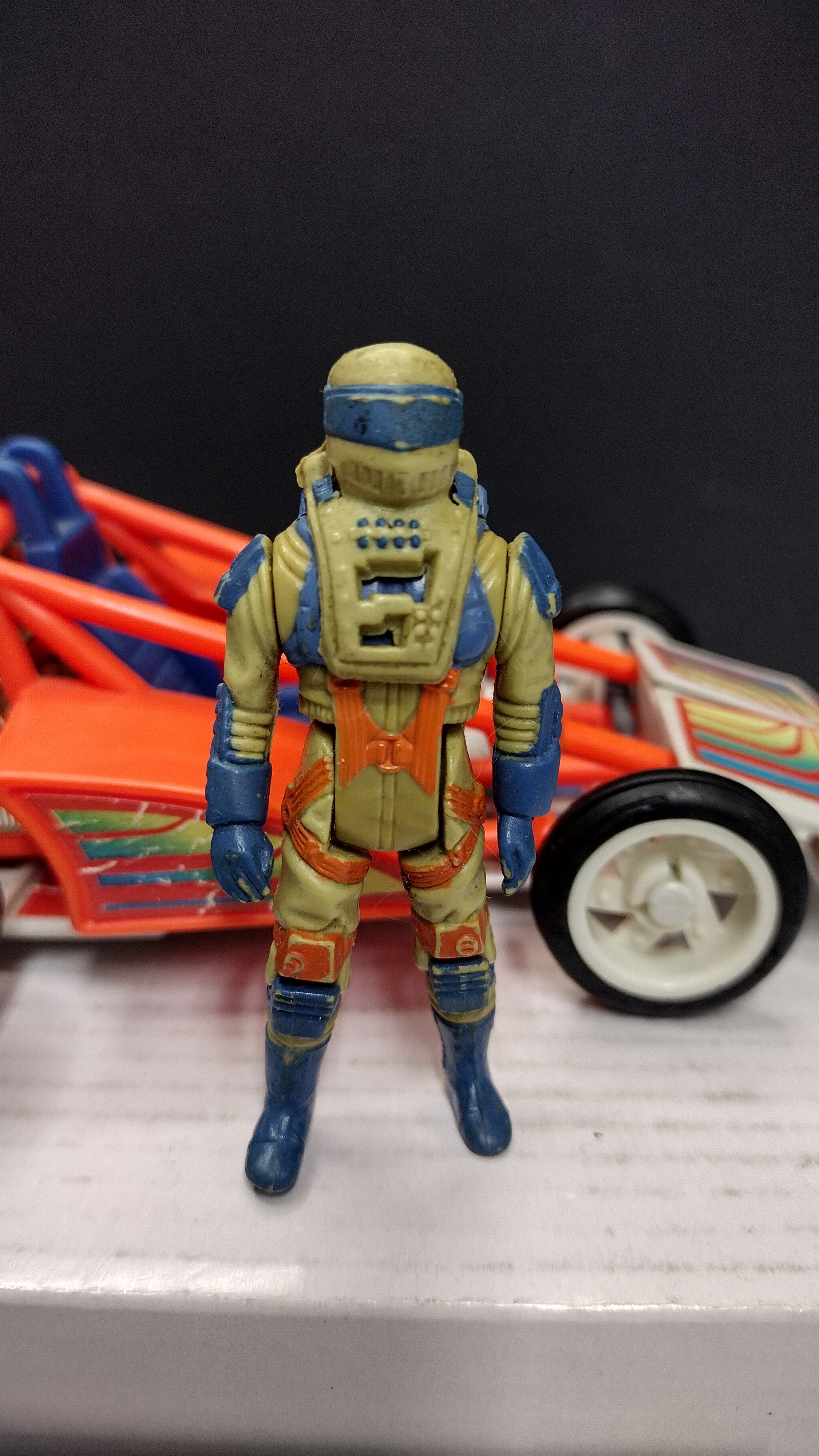 Vintage 1986 Kenner M.A.S.K. Series 2 Firefly & Julio Lopez (Loose / 100% Complete)