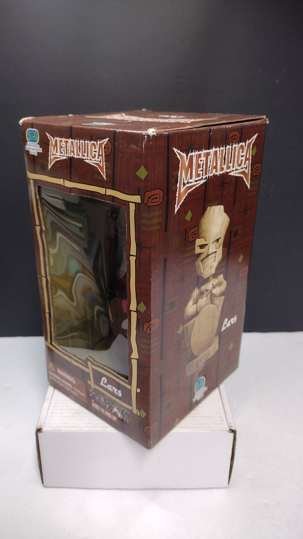 Stevenson Entertainment SEG Metallica Tiki Totem Pole Lars Ulrich Statue