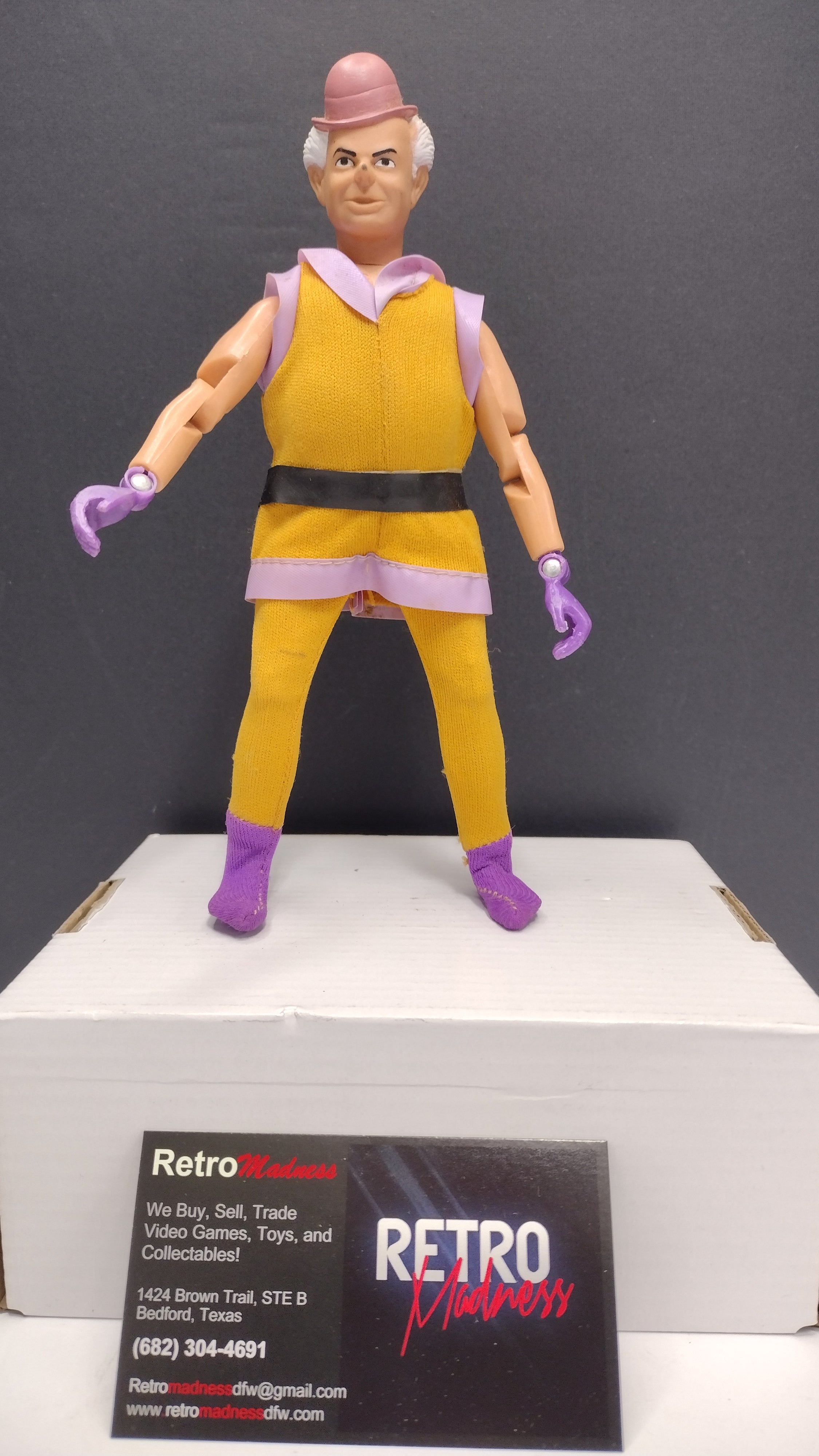 Vintage 1974 Mego World’s Greatest Super-Heroes: Mr. Mxyzptlk 8" Action Figure
