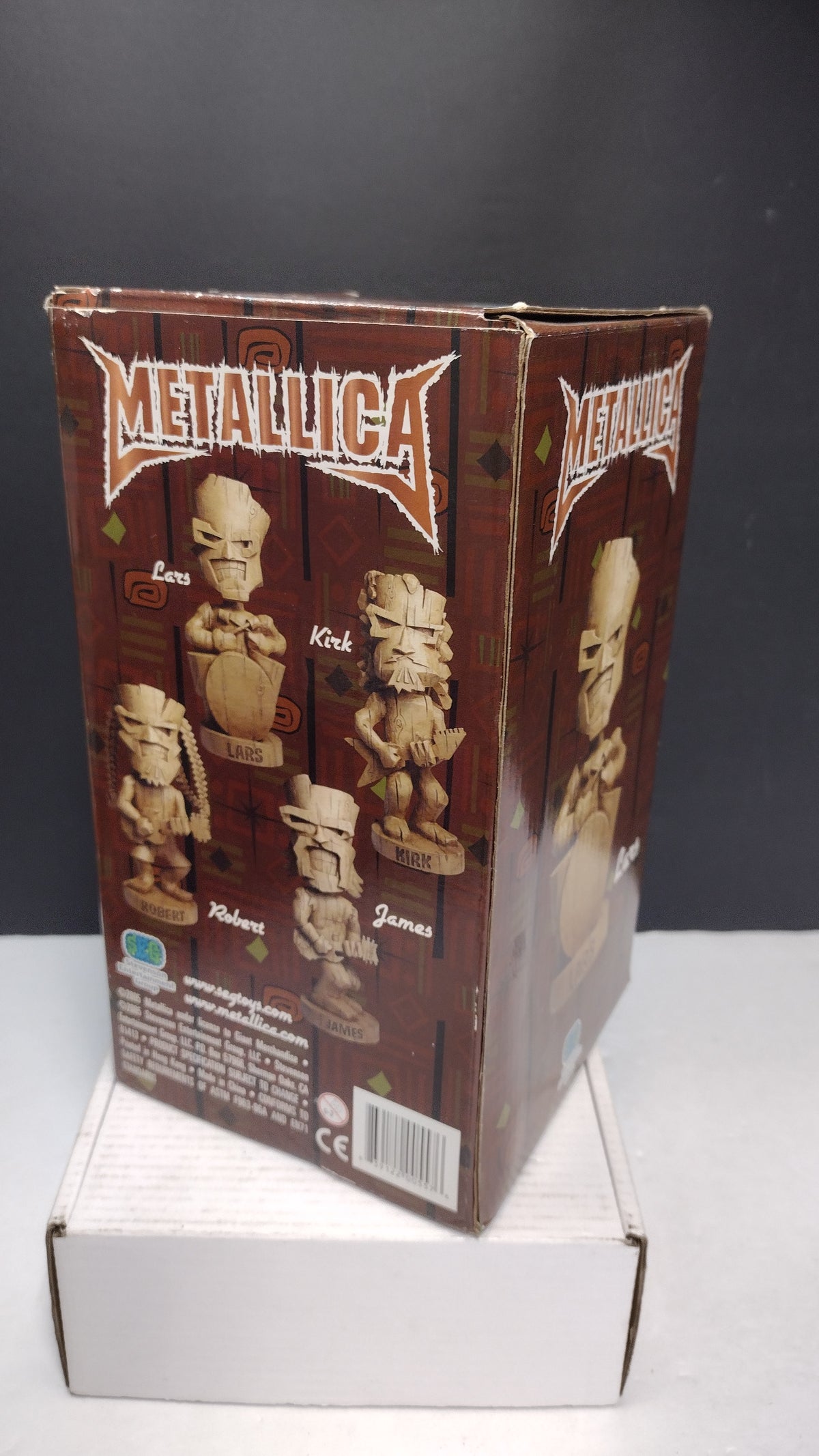 Stevenson Entertainment SEG Metallica Tiki Totem Pole Lars Ulrich Statue