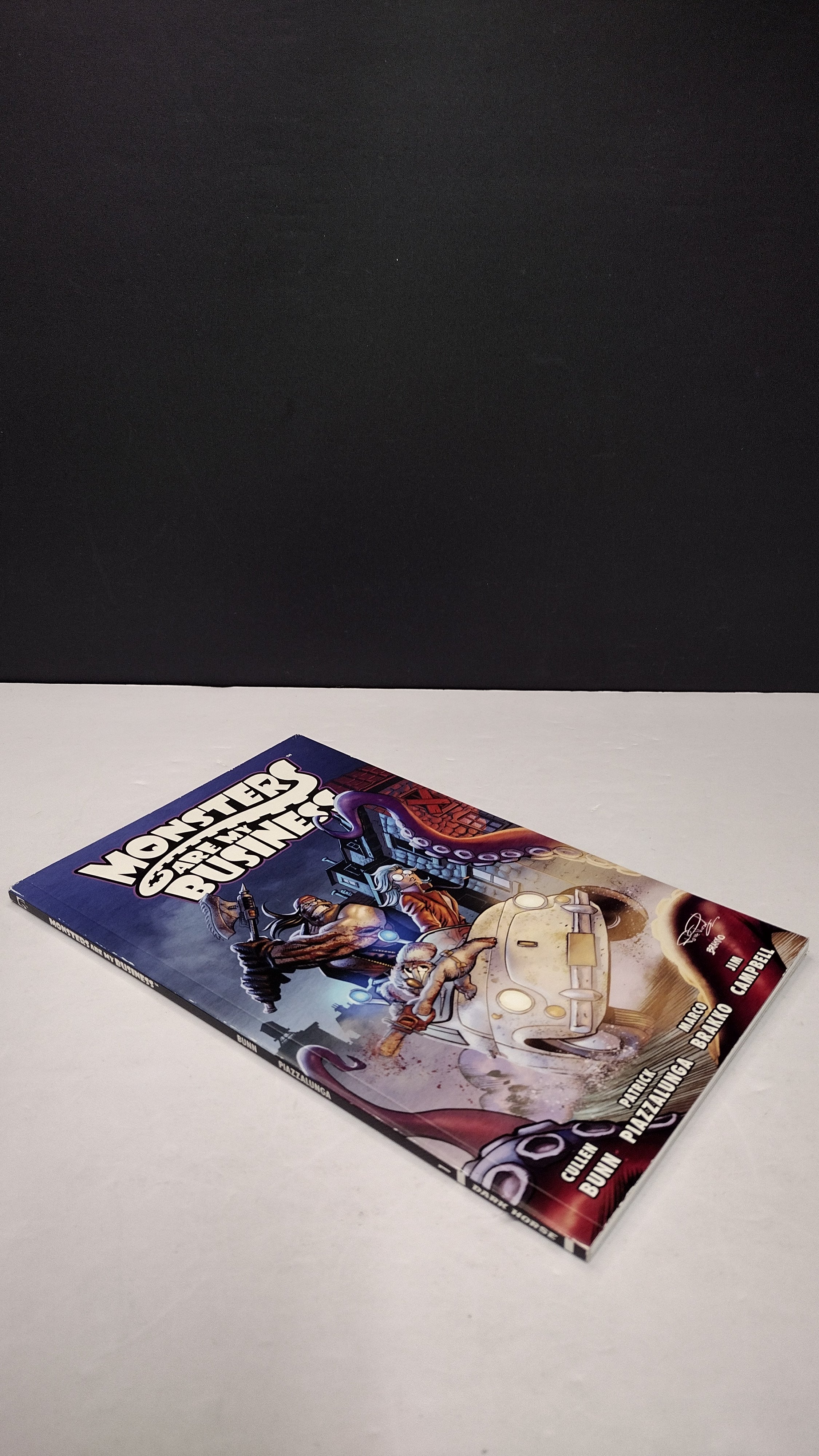 Monsters Are My Business by Cullen Bunn – New Paperback