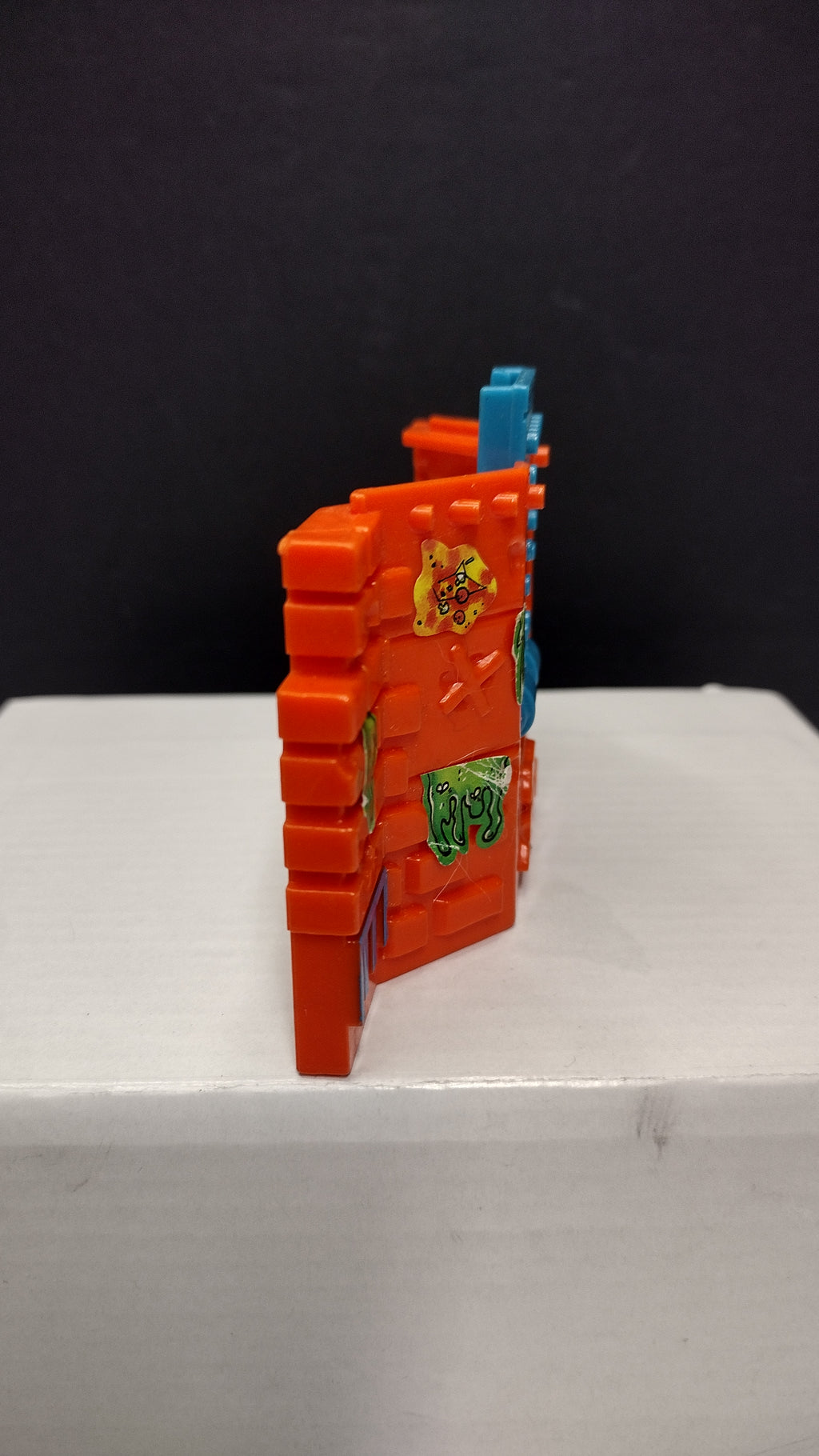 Vintage TMNT 1990 Oozey Cannon Brick Wall and Trap Door Accessory Part OEM