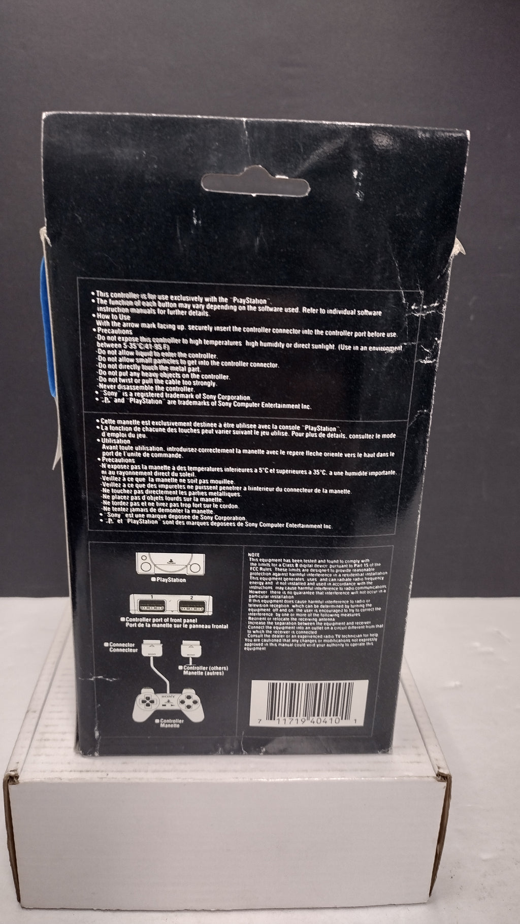 Official Sony PlayStation PS1 Original Controller SCPH-1080 (u/94041 - Brand New / Open Box Sealed Inner Polybag)