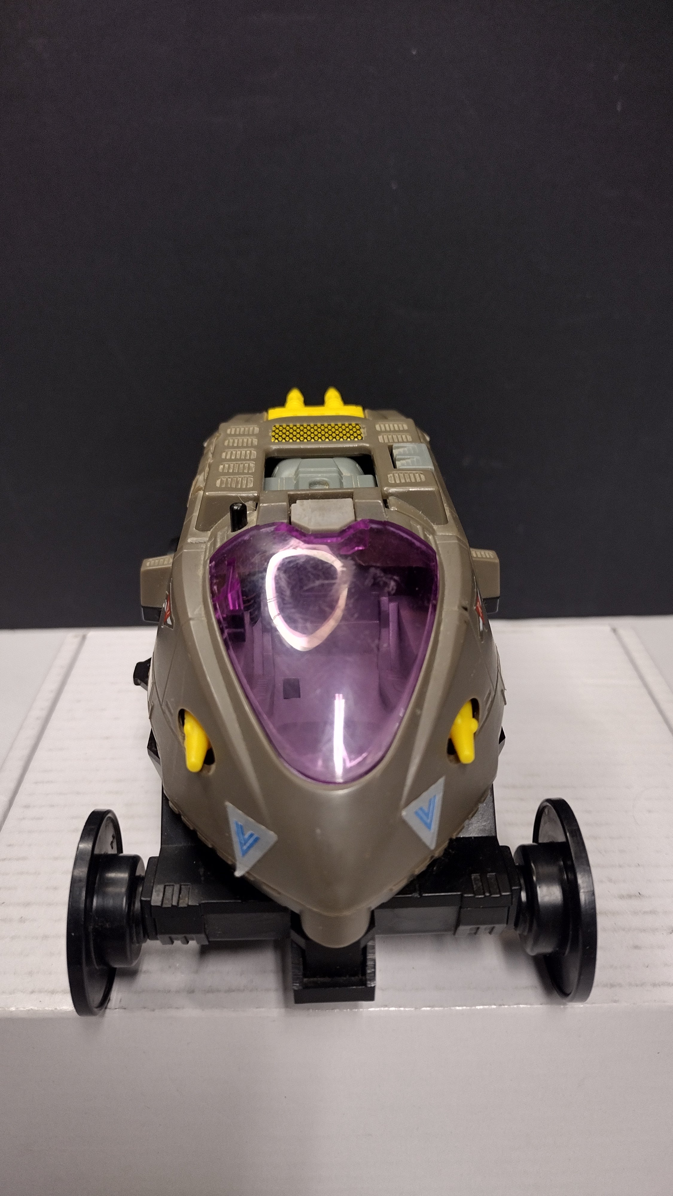 Vintage 1986 Coleco Starcom Shadow Raider Sneak Attack Vehicle (Incomplete / Mechanics Work)