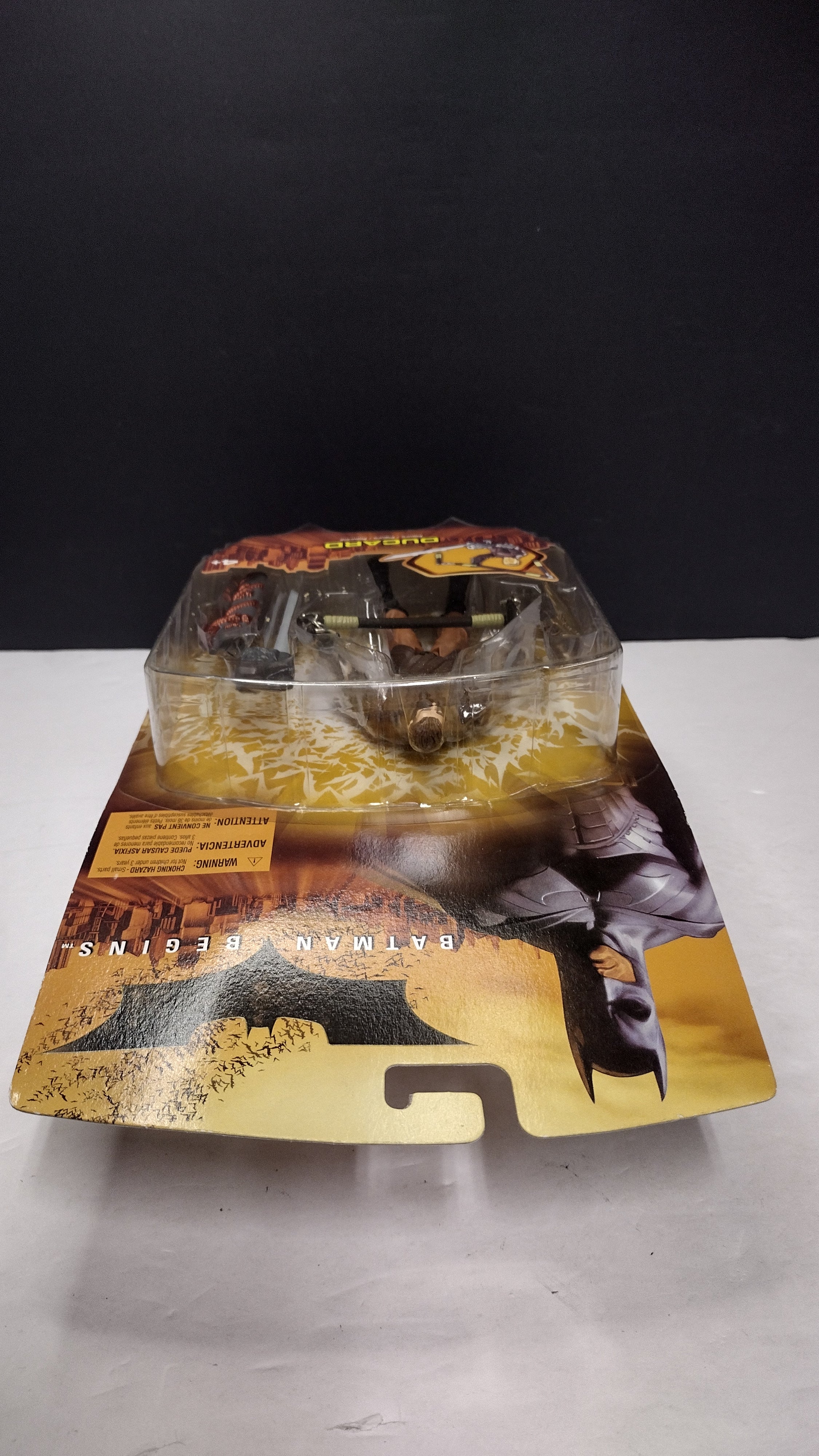 Mattel Batman Begins Henri Ducard Figure (Brown Shirt) Carded Sealed