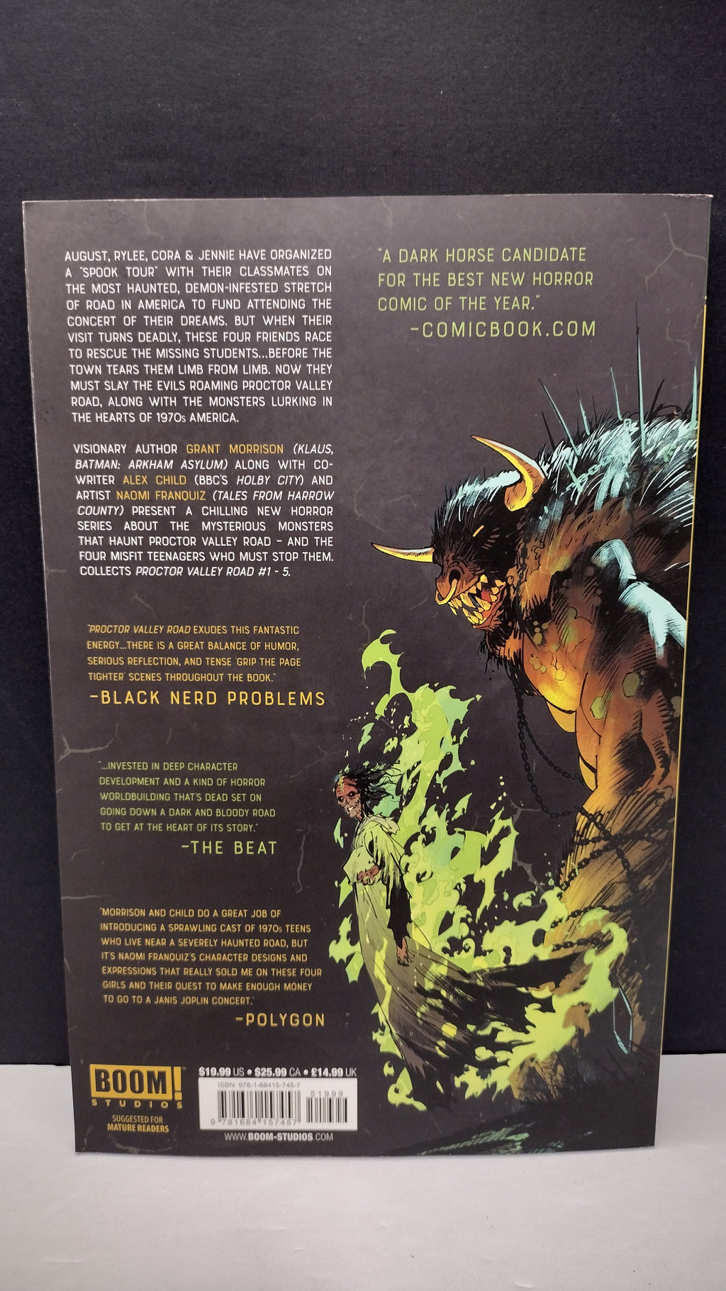 (MATURE) Proctor Valley Road by Grant Morrison & Alex Child – New Paperback