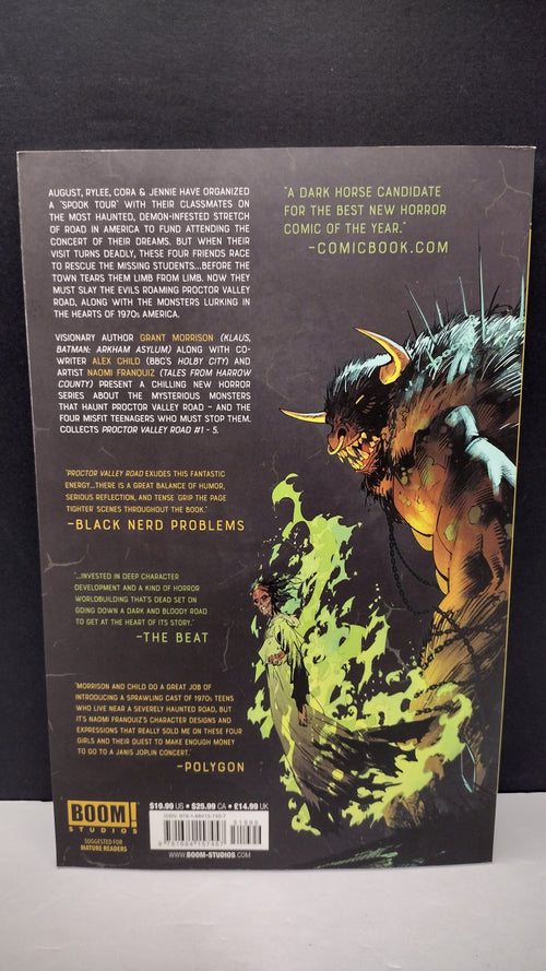 (MATURE) Proctor Valley Road by Grant Morrison & Alex Child – New Paperback