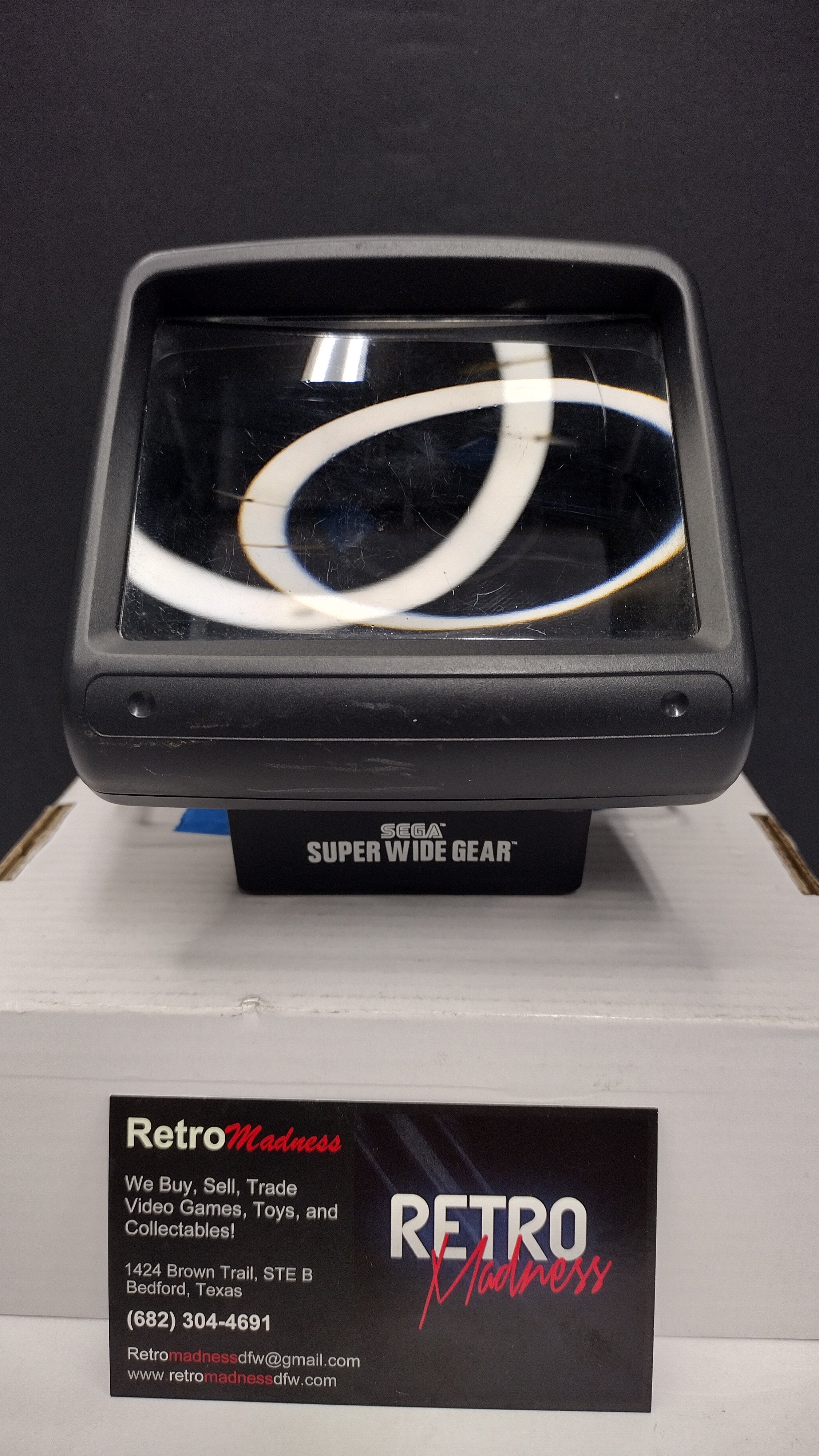 Sega Game Gear Super Wide Gear Screen Magnifier