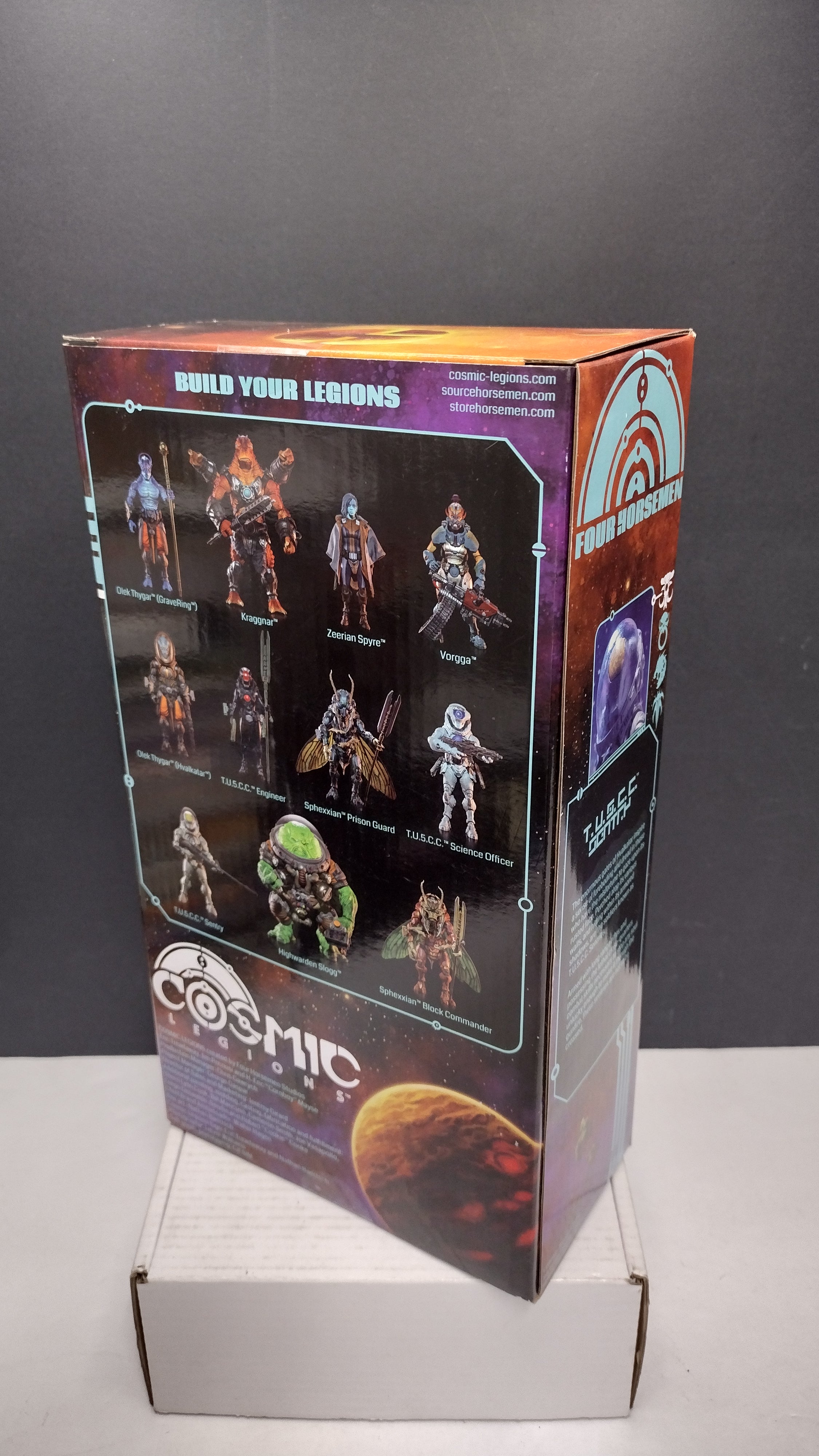 Four Horsemen Cosmic Legions T.U.5.C.C. Sentry Action Figure (Sealed in Box)