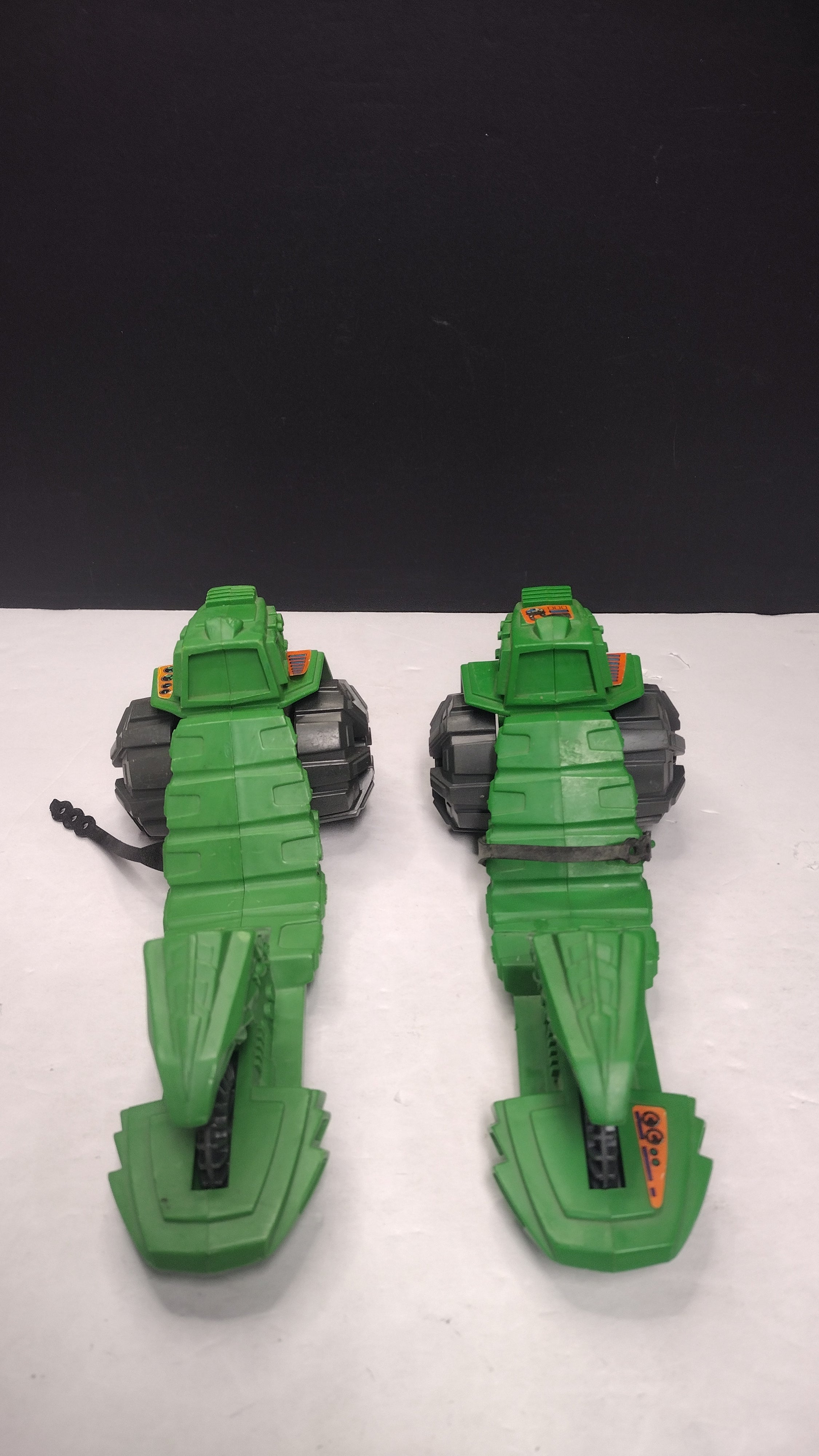 Vintage 1983 He-Man Masters of the Universe MOTU Road Ripper Vehicles (Mattel - Lot of 2 / Incomplete / No Rip Cords)