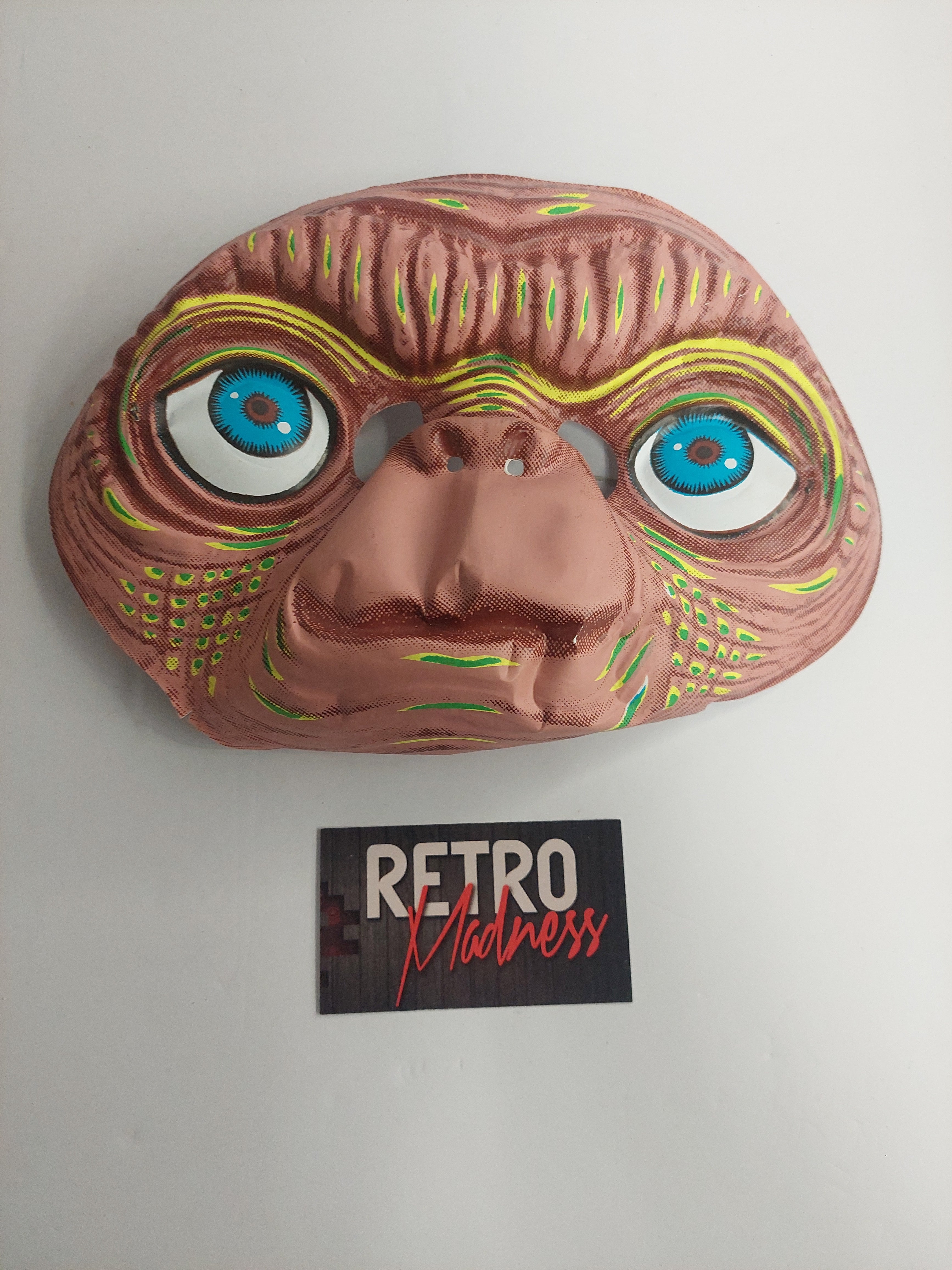 Vintage 1982 E.T. The Extra-Terrestrial Small Costume and Mask Super Star