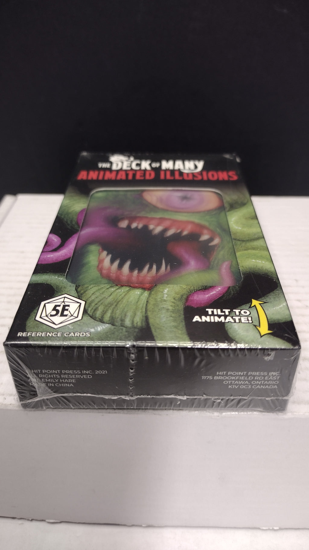 The Deck of Many: Animated Illusions- Dungeons & Dragons- Sealed