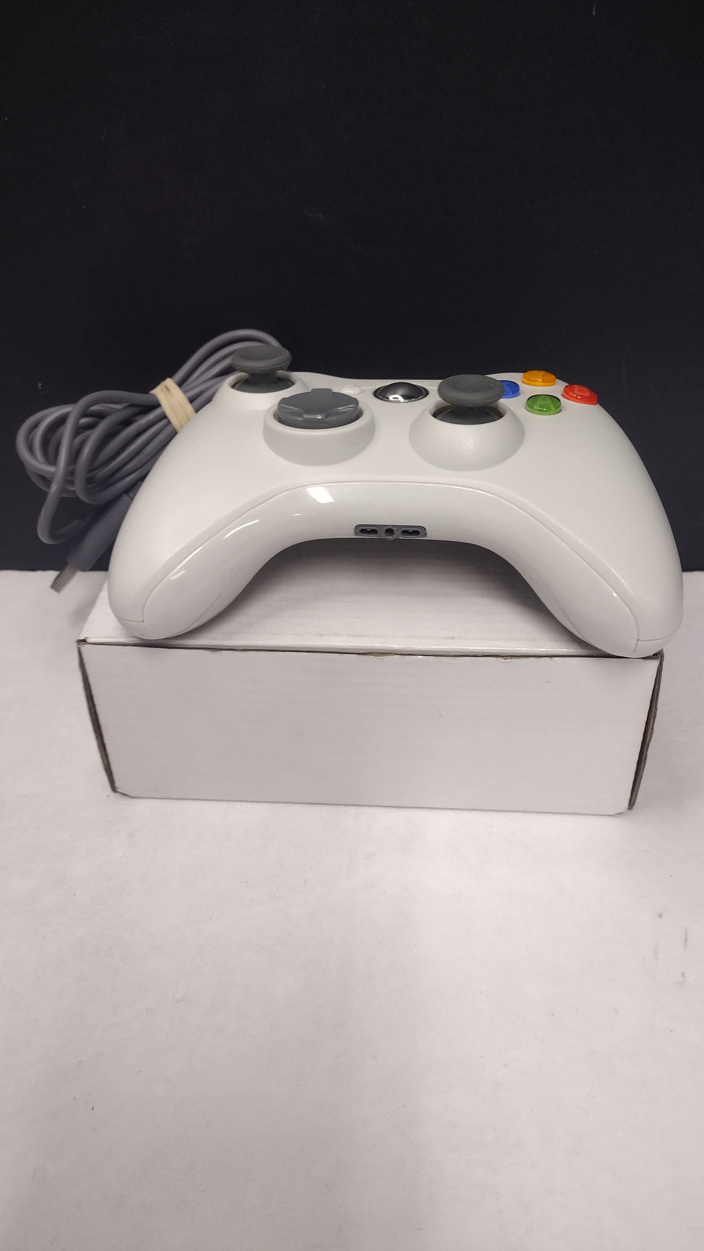 White Wired Controller for Xbox 360 Third Party Generic Gamepad Tested