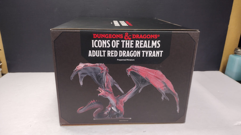 D&D Icons of the Realms Adult Red Dragon Tyrant Figure WizKids Sealed