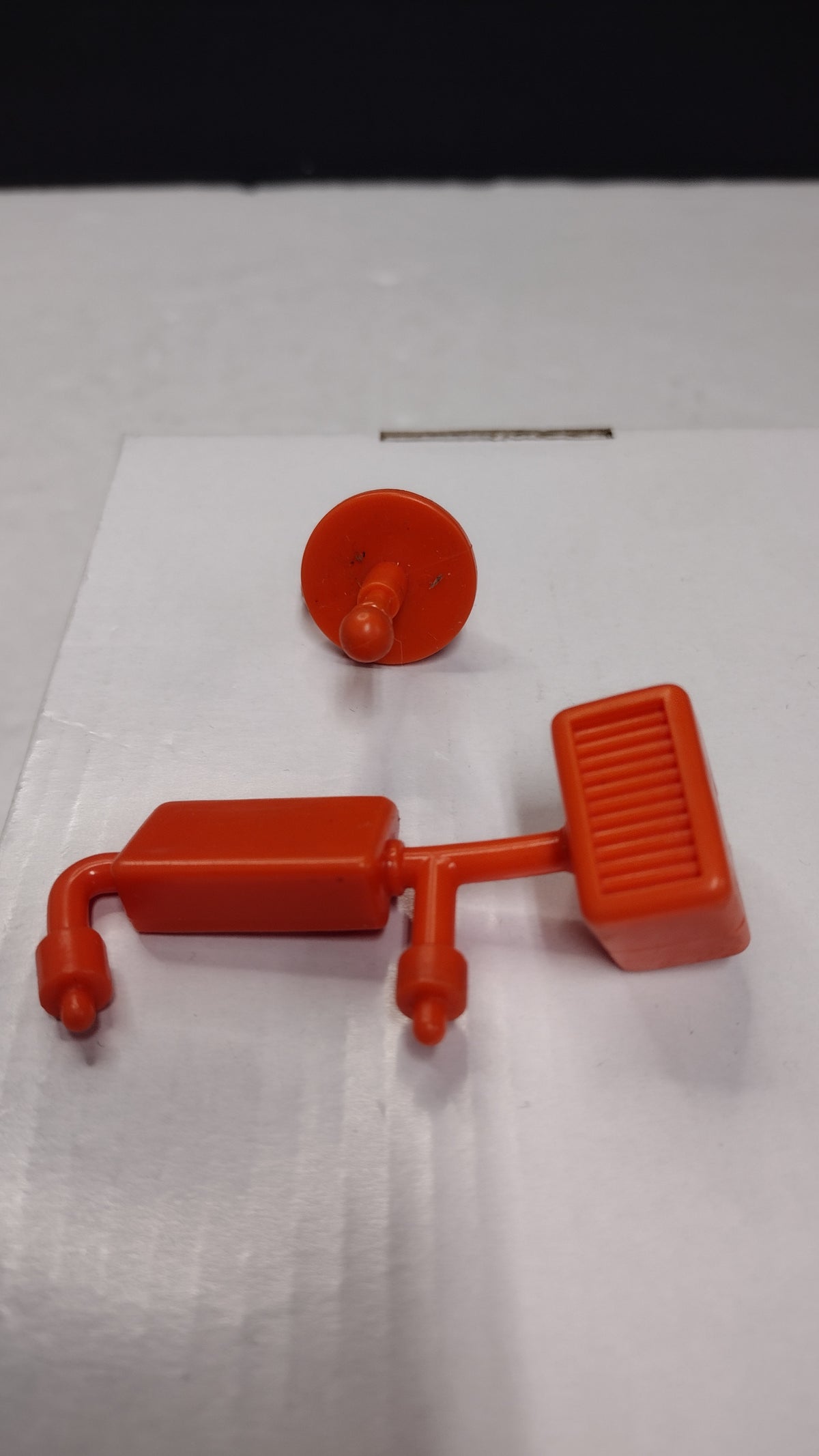 Vintage TMNT- 1989 Turtle Party Wagon Side Mirror and Radar Replacement Parts- OEM