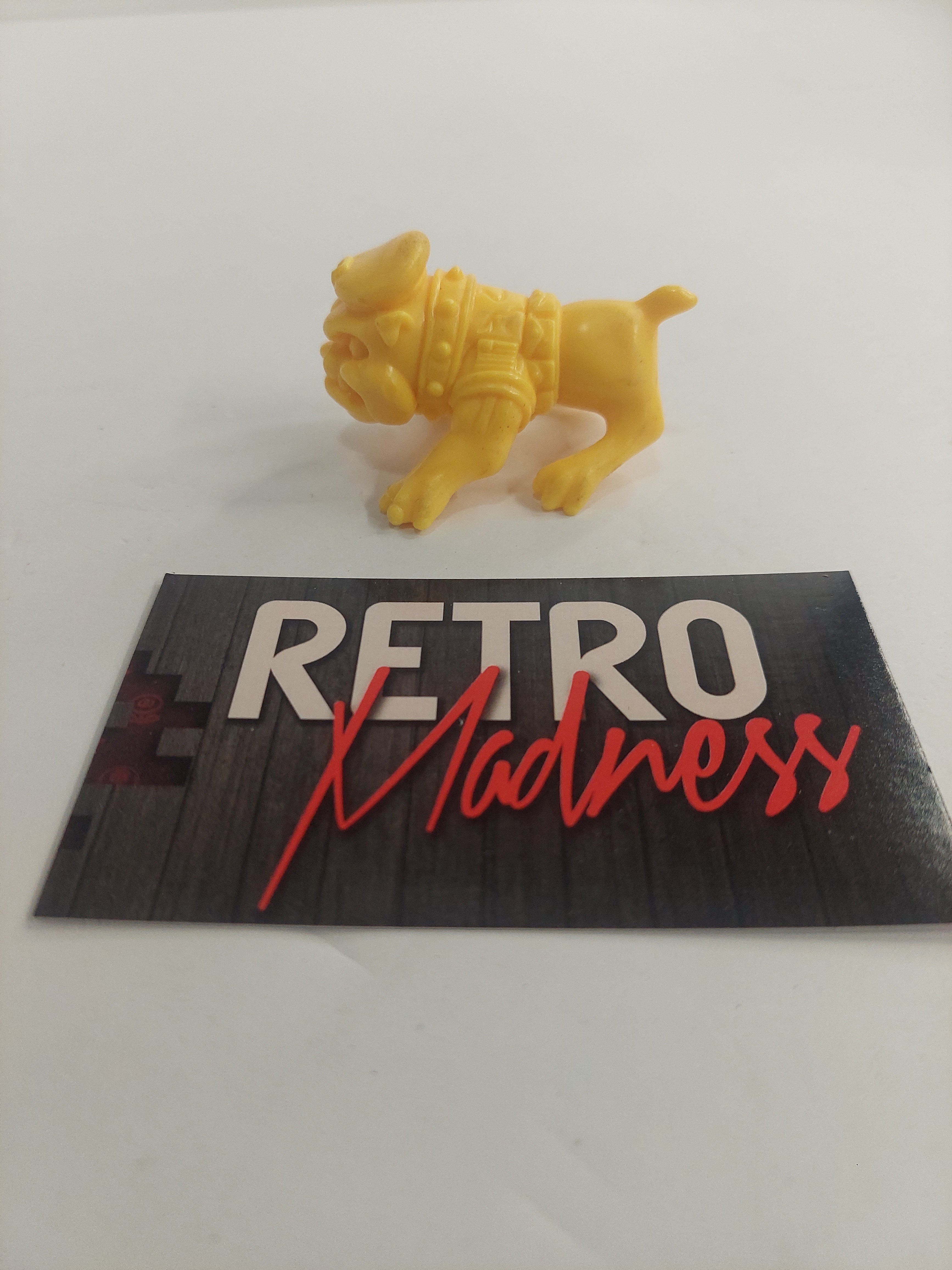 Vintage Teenage Mutant Ninja Turtles TMNT Biting Bulldog Buddy Accessory Figure