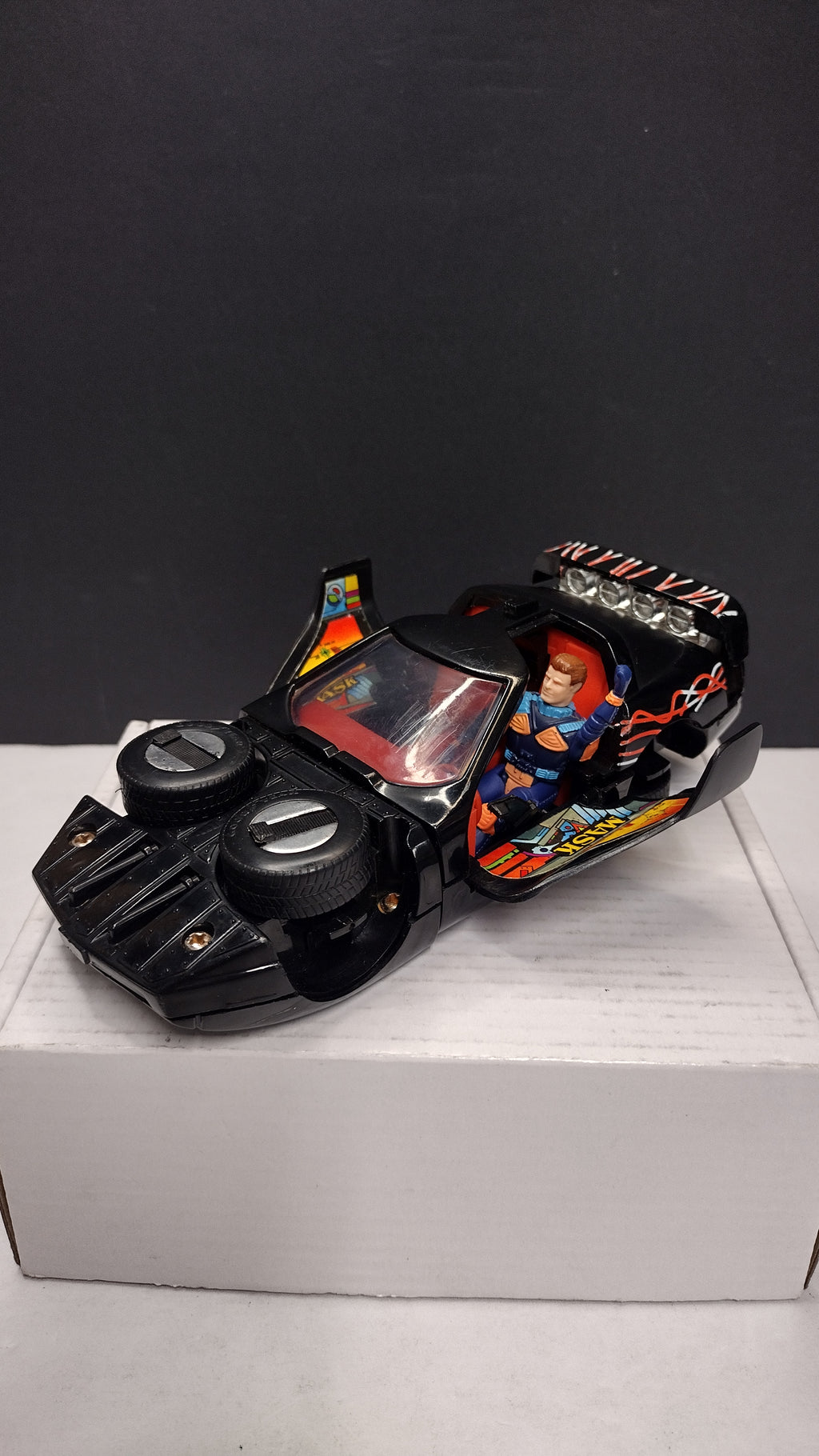 Vintage 1986 Kenner M.A.S.K. Series 2 Raven & Calhoun Burns (Loose / Incomplete)