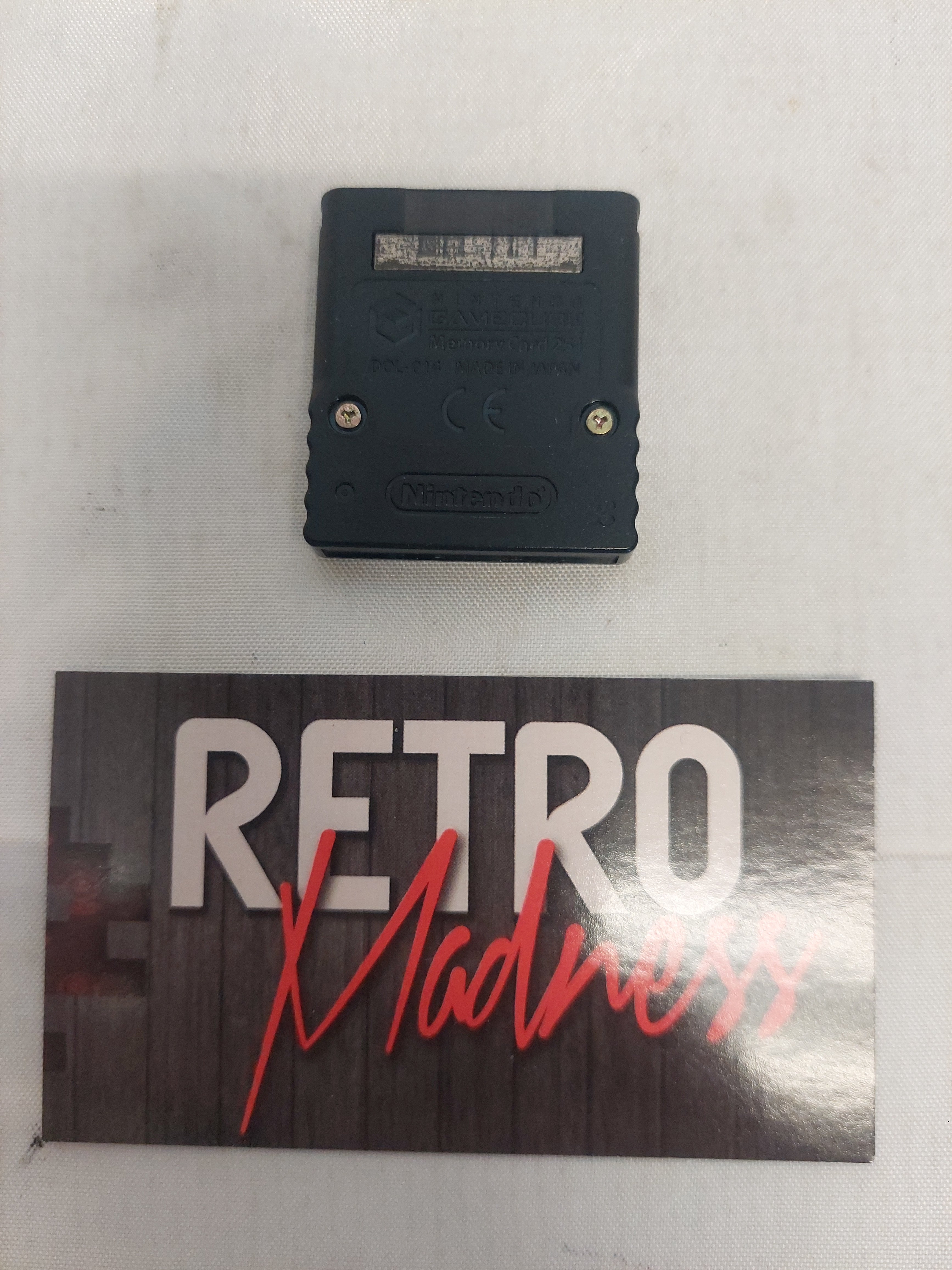 Nintendo GameCube Memory Card 251 DOL-014 Untested