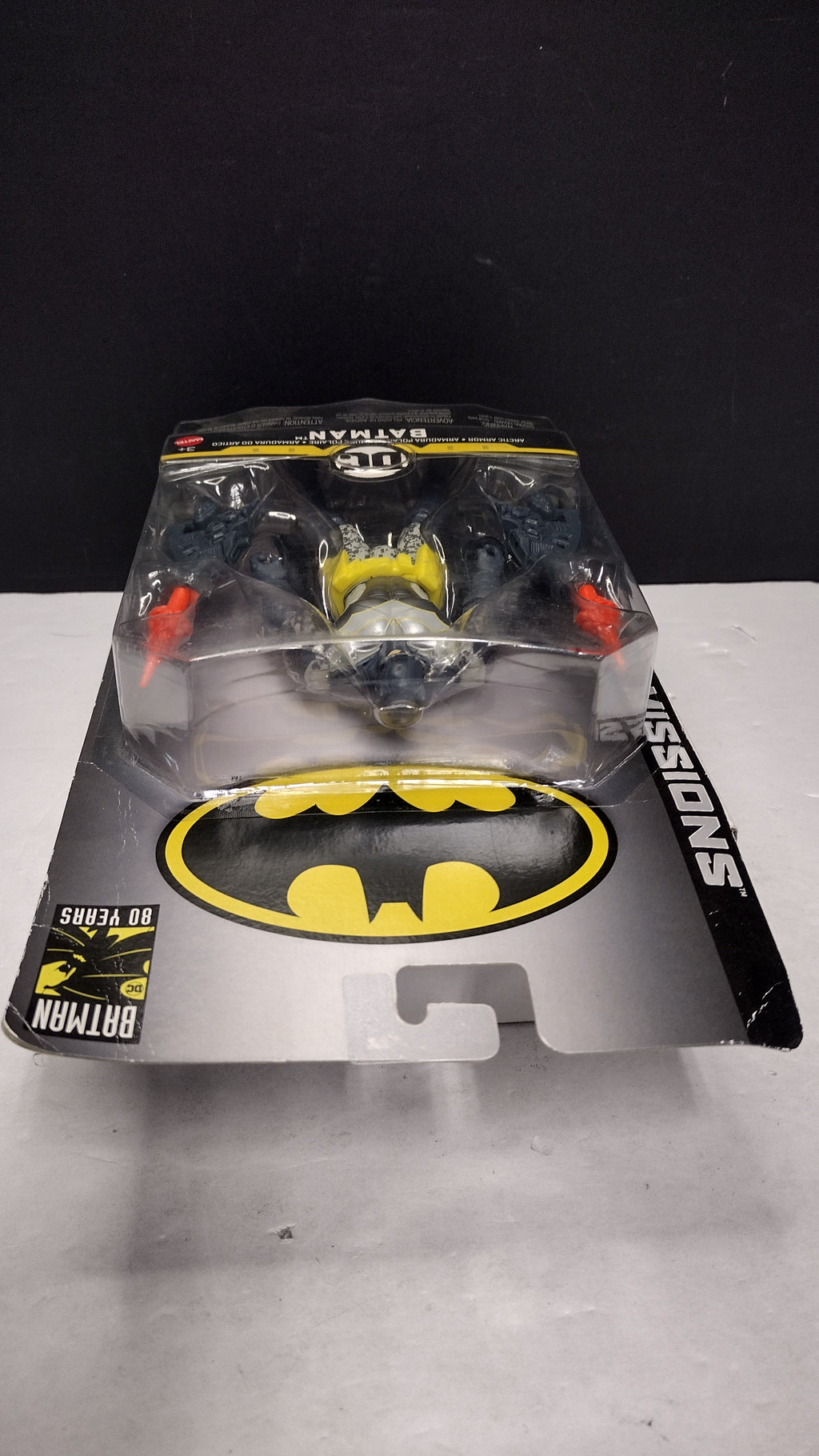DC Comics Batman Missions Arctic Armor Batman 80th Anniversary 6-Inch Action Figure (Mattel - Sealed Card / Minor Card Wear)