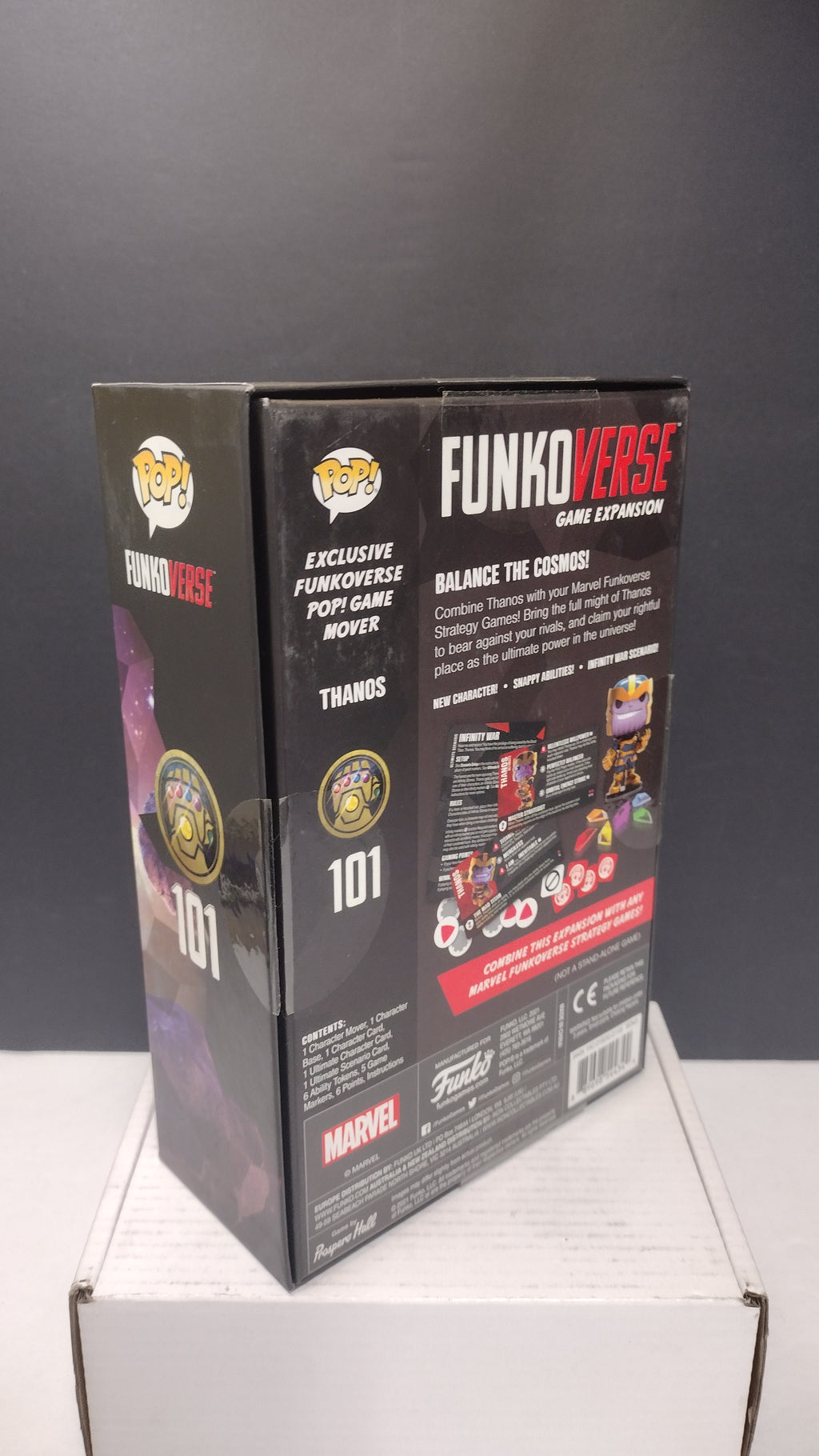 Funkoverse Marvel Thanos 101 Limited Edition Chase Pop Game Expansion (Open Box)
