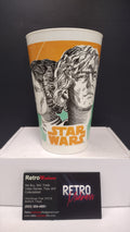 Vintage 1979 Star Wars Luke Skywalker & Princess Leia Coca-Cola Promo Plastic Cup