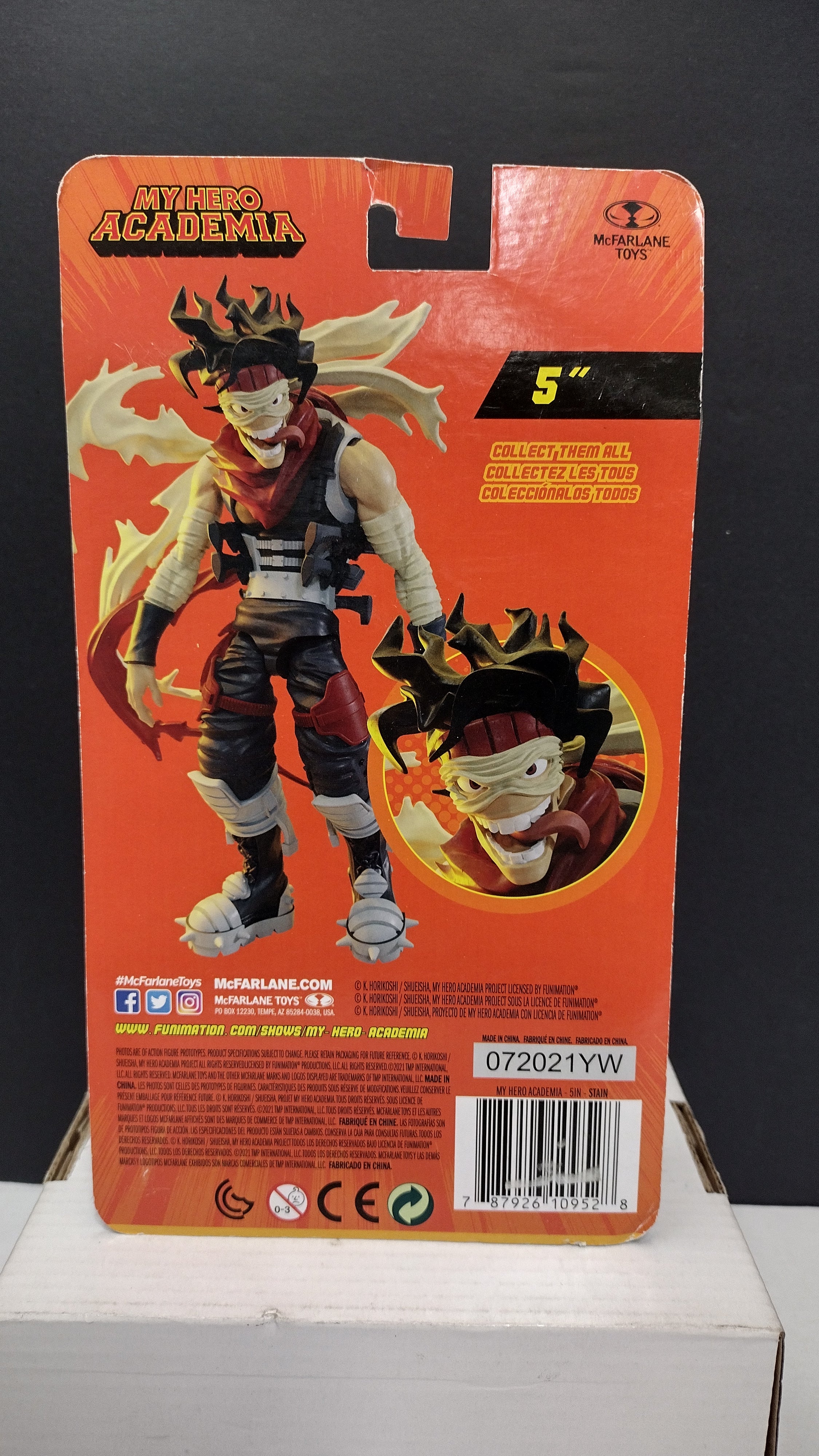 My Hero Academia Stain Action Figure 5" McFarlane Sealed