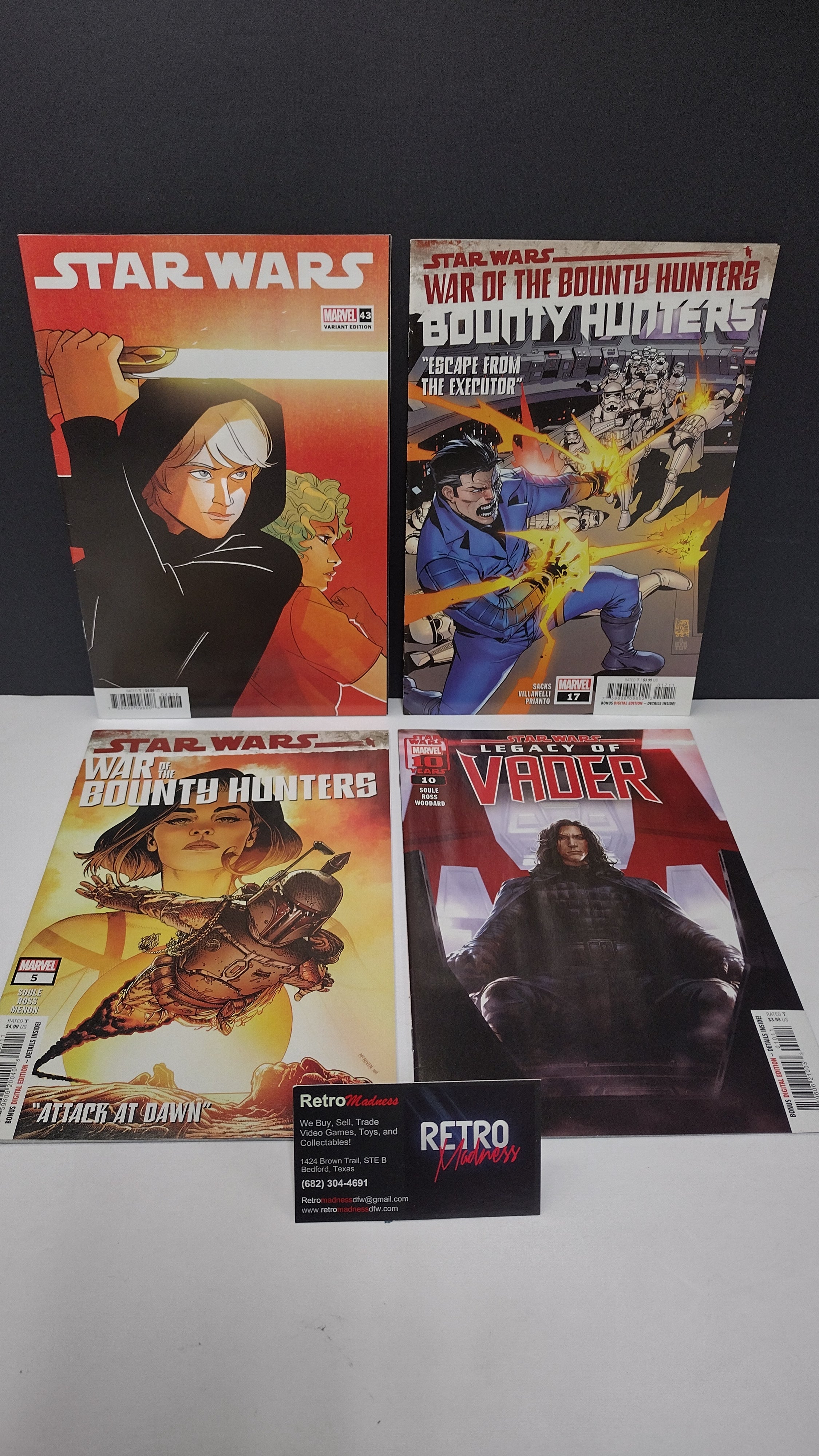 Star Wars Modern Era Lot – 4 Book Set - Lot N (Brand New / Unread)