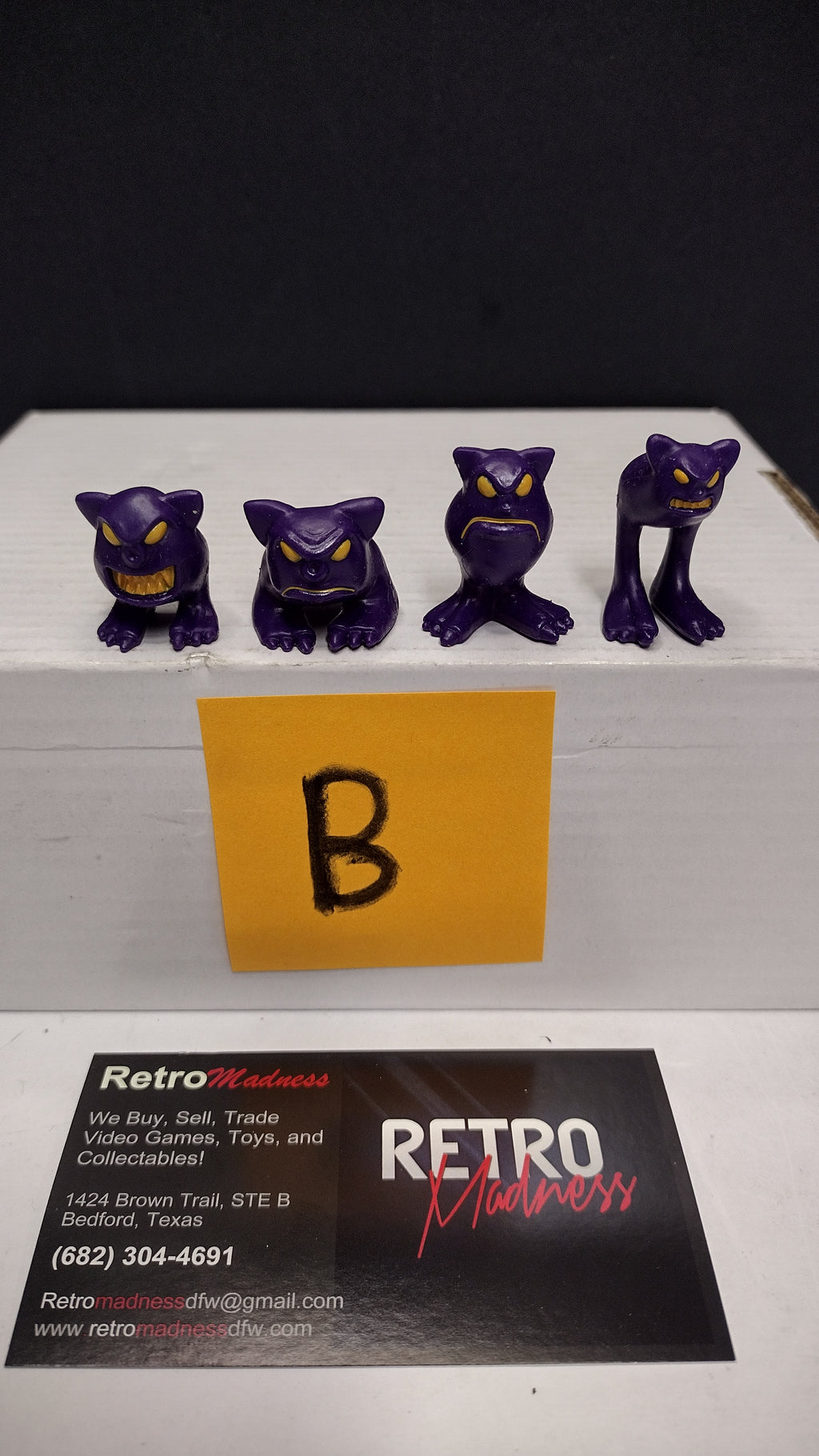 Toyfinity Mordles: Solid Purple Edition – Lot B of 4 Figures (Loose)