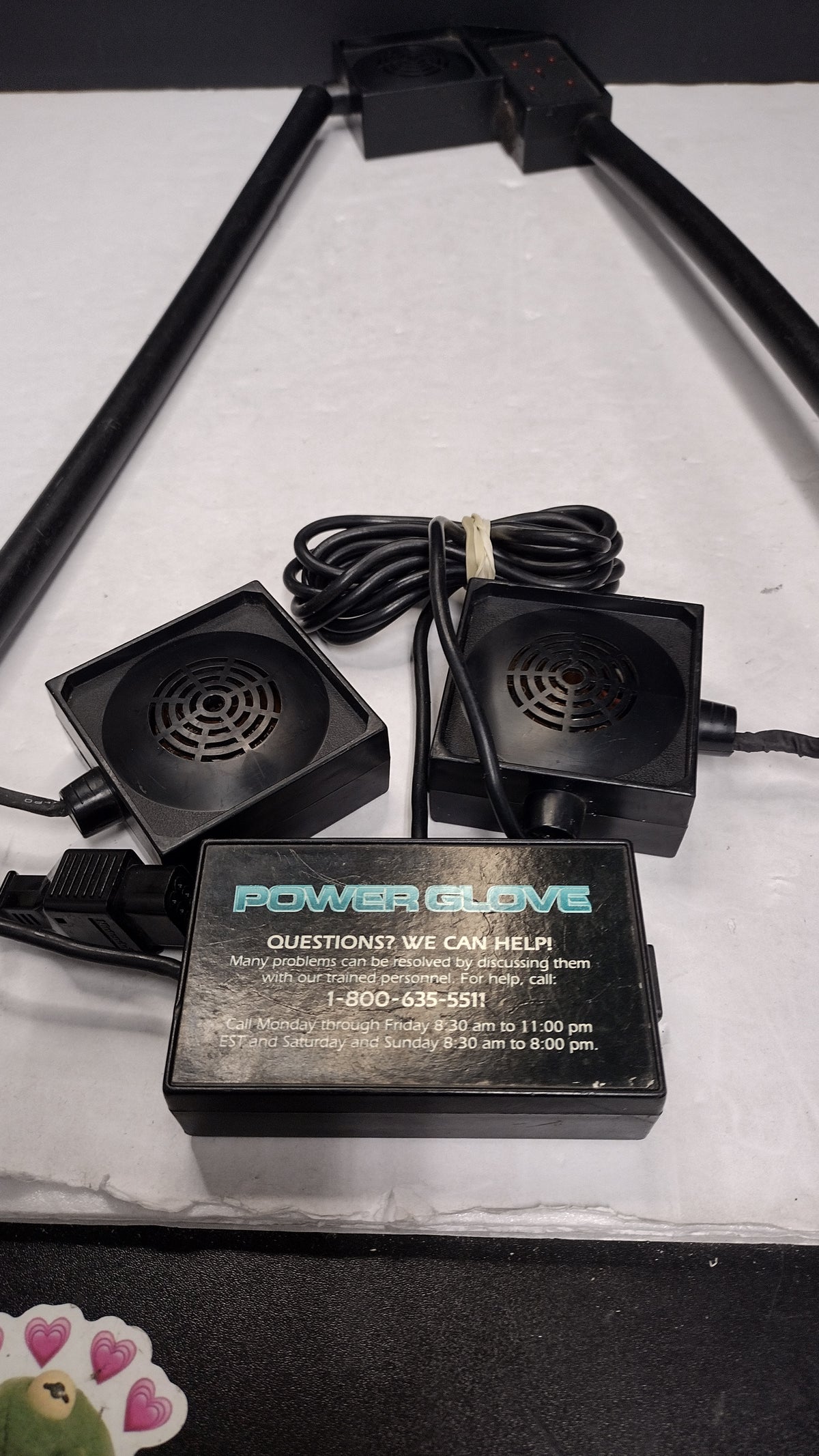 Vintage Nintendo NES Power Glove Sensor Bar ONLY Authentic Mattel OEM - Untested