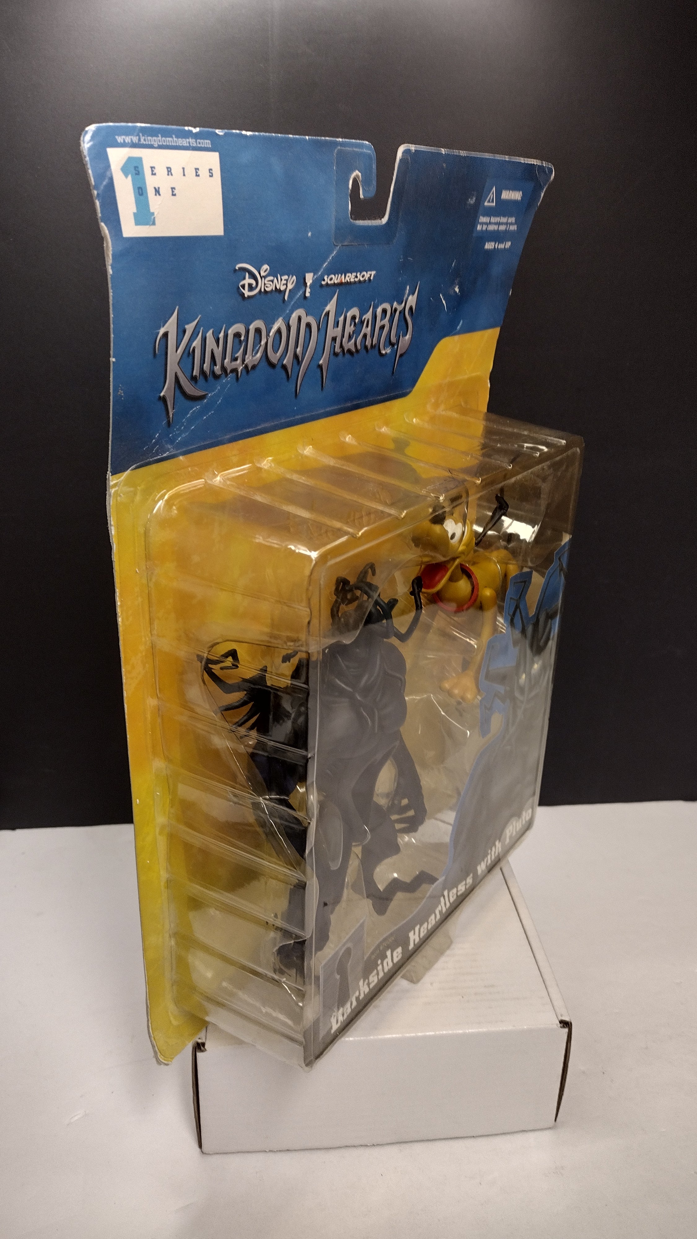 Kingdom Hearts Series 1 (2002) – Darkside Heartless & Pluto Twin-Pack • Brand New / Factory Sealed in Original Box (Disney & Squaresoft)